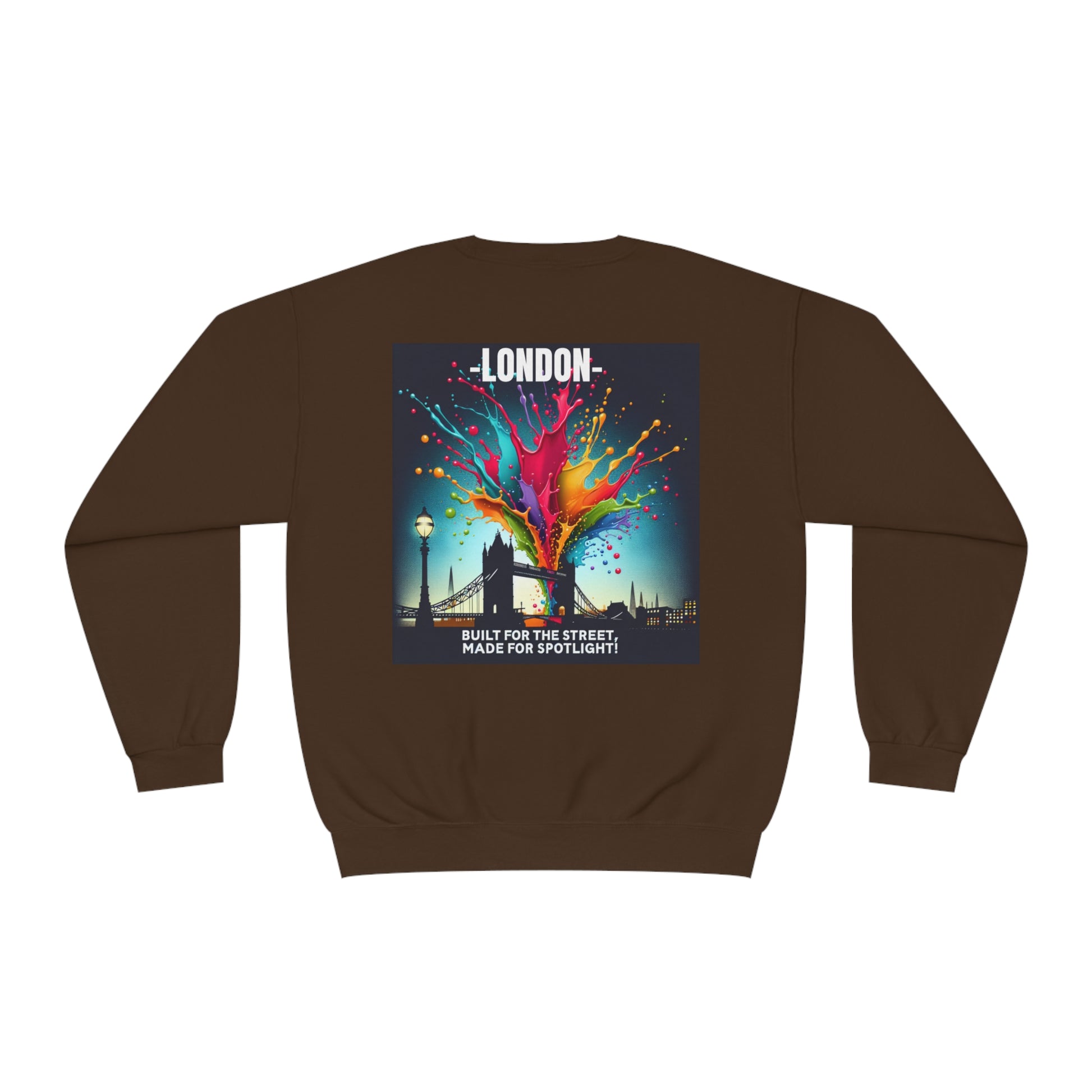 CKL London Print Sweatshirt - Premium Sweatshirt from Printify - Just $32.46! Shop now at Craftklart.store
