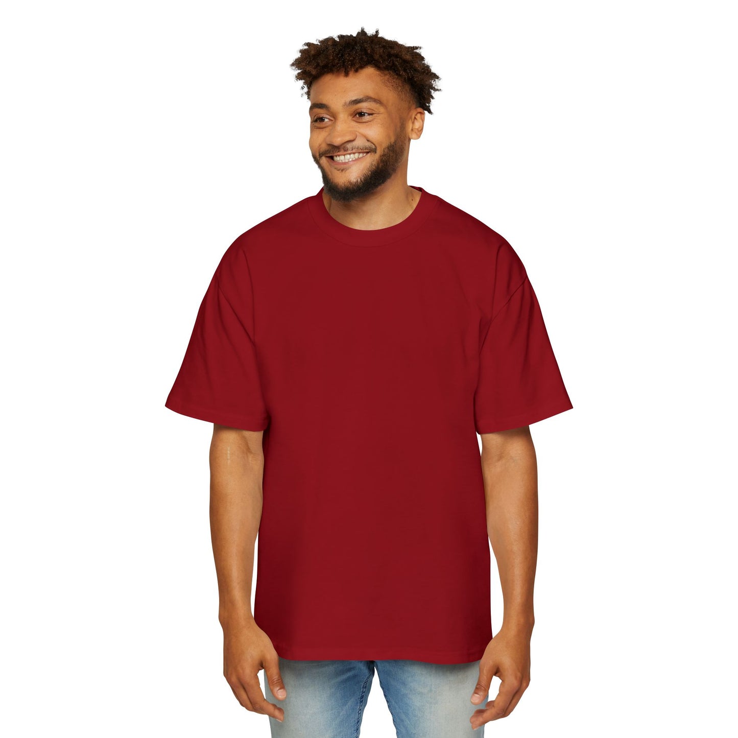 Urban Bear Men's Heavy Oversized Tee - Premium T-Shirt from Craftklart.store - Just $33.73! Shop now at Craftklart.store