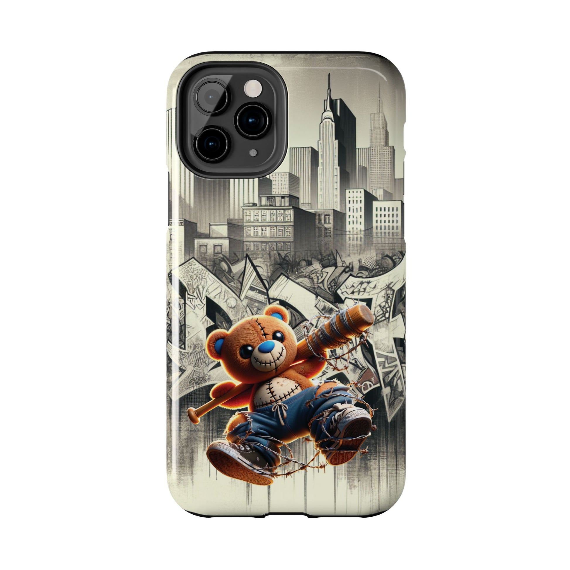 Urban City Bear Tough Phone Cases - Premium Phone Case from Craftklart.store - Just $13.68! Shop now at Craftklart.store