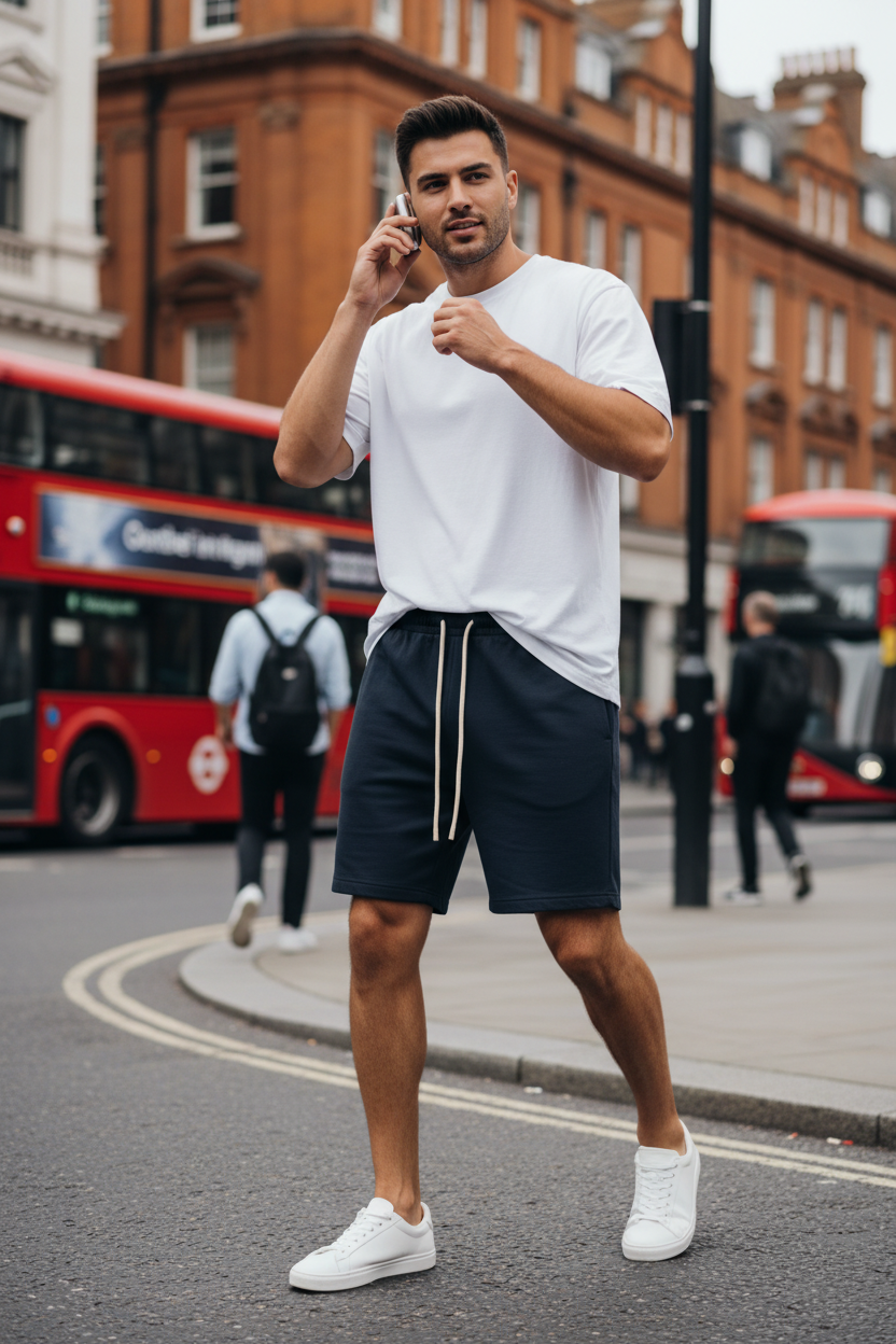 Quiet Motion Drawstring Shorts