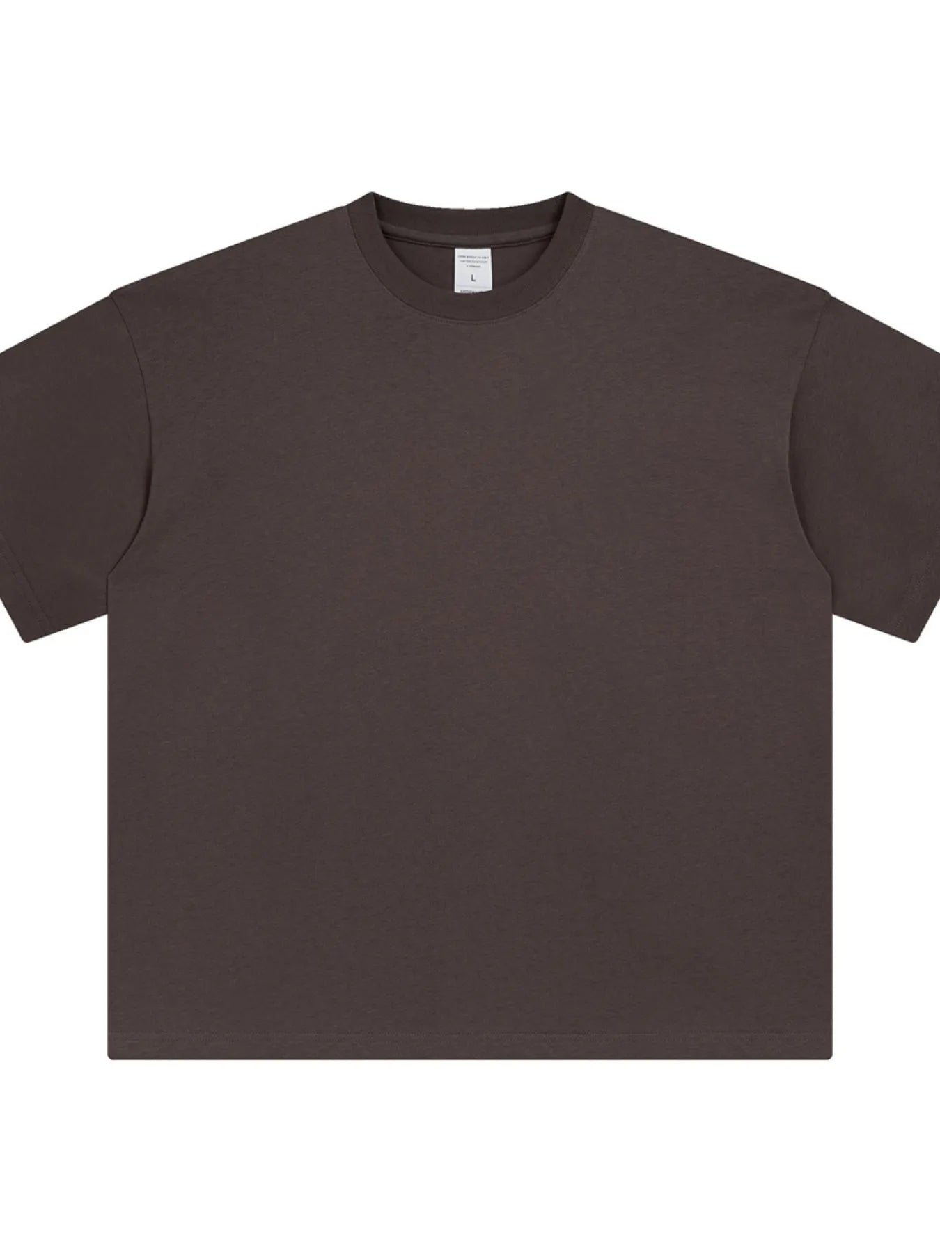 Men's Oversized Casual Round Neck T-Shirt - Premium T-Shirt from Trendsi - Just $23.19! Shop now at Craftklart.store