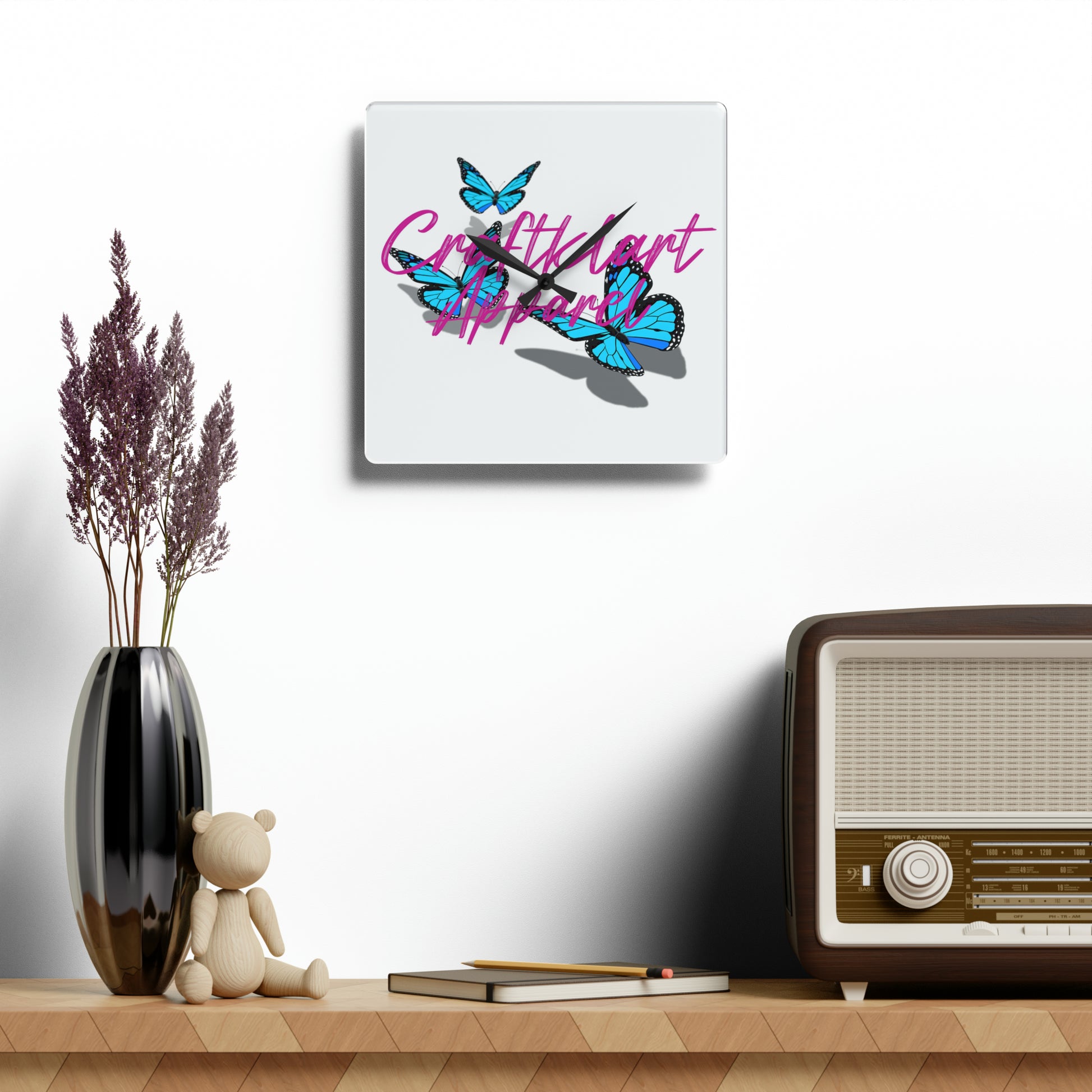 acrylic clocks