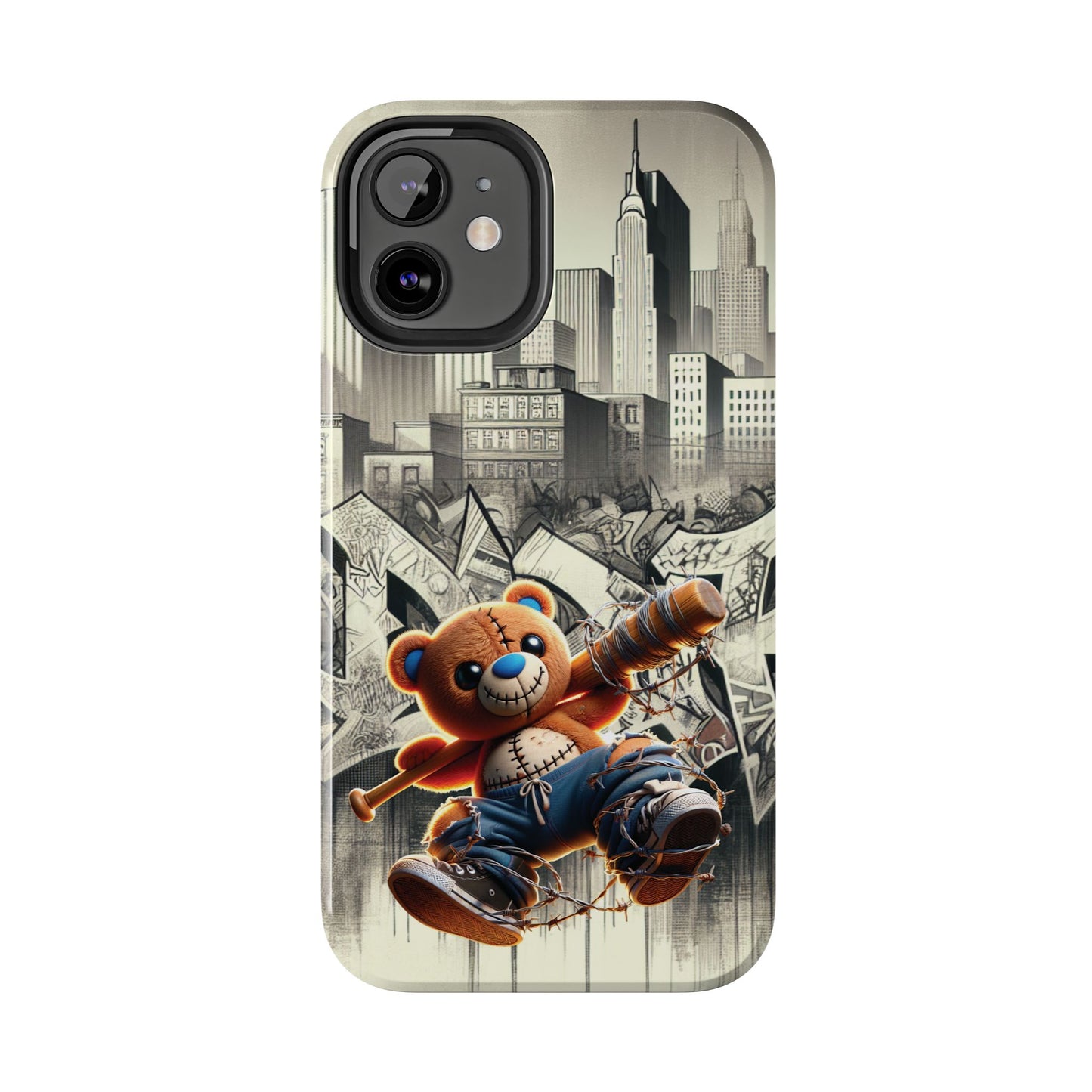 Urban City Bear Tough Phone Cases - Premium Phone Case from Craftklart.store - Just $13.68! Shop now at Craftklart.store