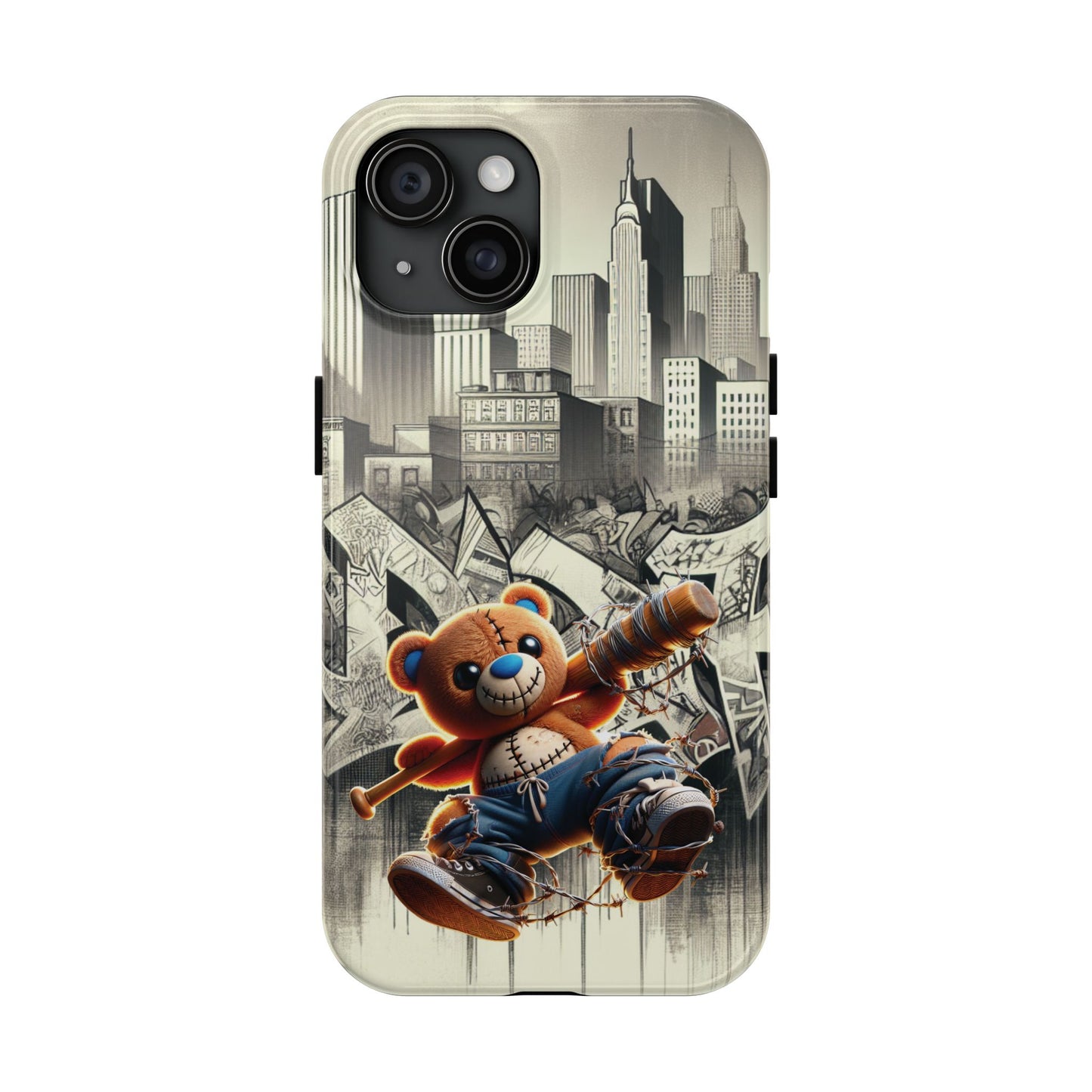 Urban City Bear Tough Phone Cases - Premium Phone Case from Craftklart.store - Just $13.68! Shop now at Craftklart.store