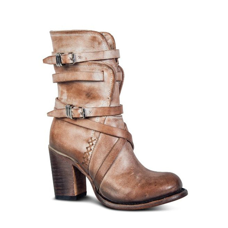 large size winter  leather boots