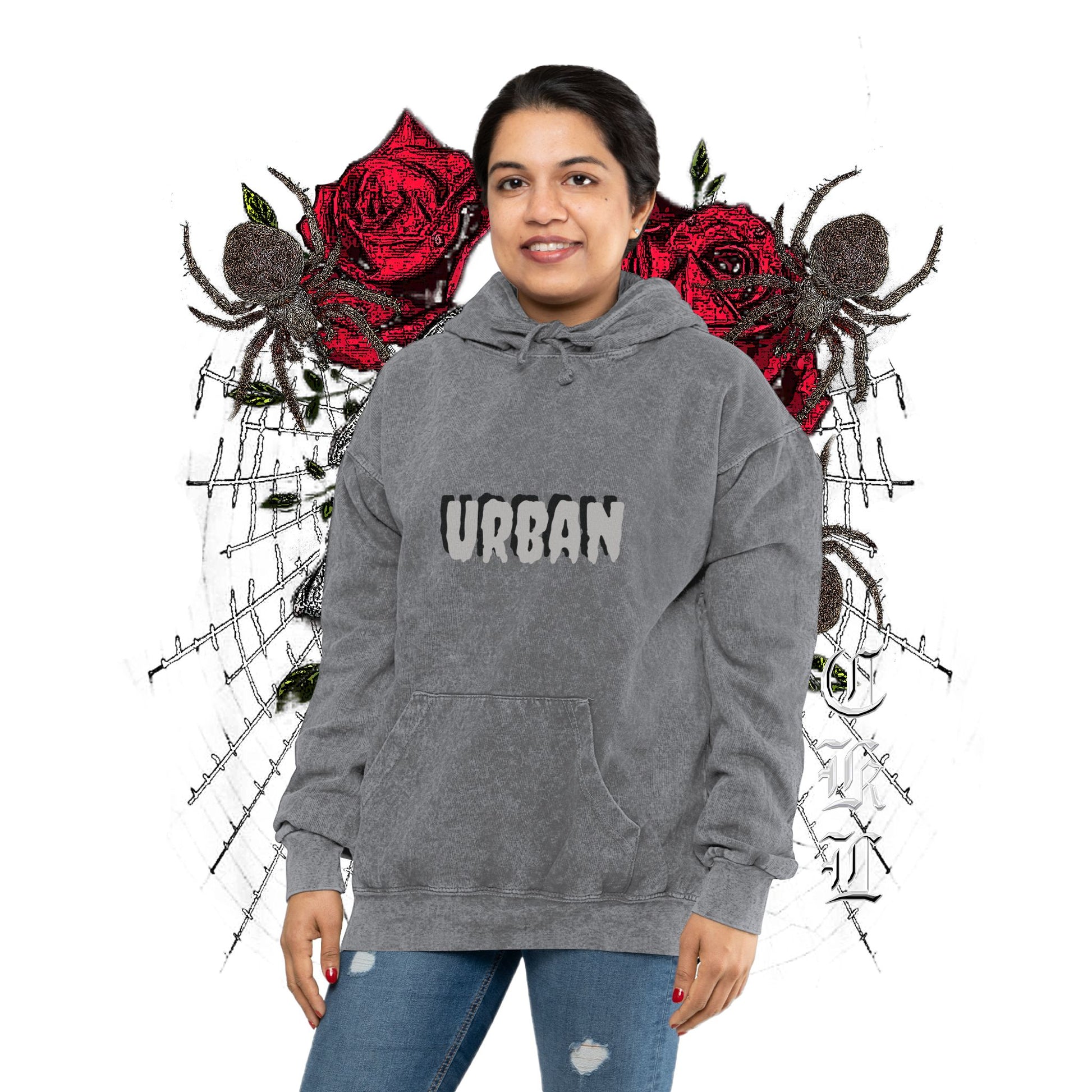 Streetwear Urban  Mineral Wash Hoodie - Premium Hoodie from Craftklart.store - Just $59! Shop now at Craftklart.store