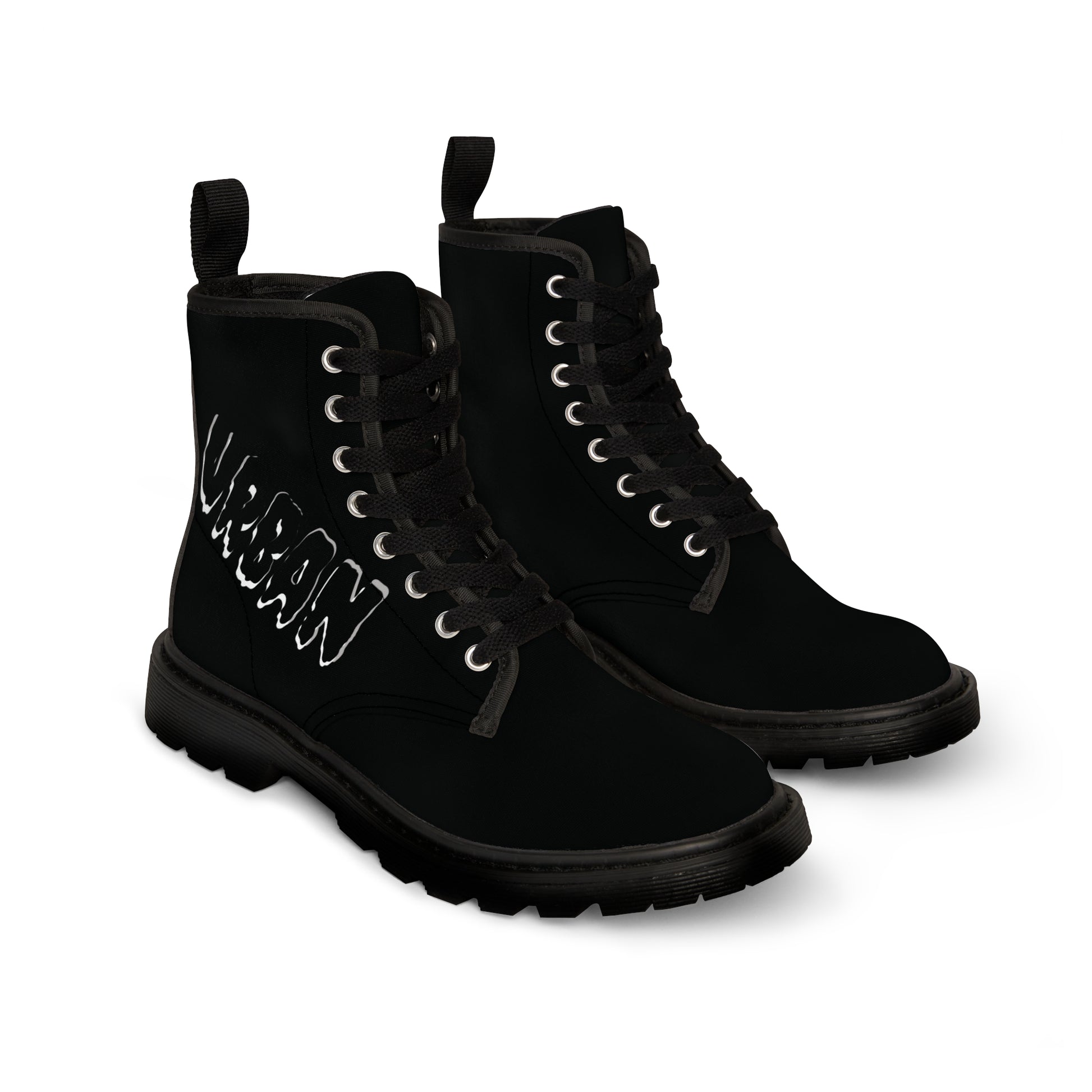 Men's  Black Urban Canvas Boots - Premium Shoes from Craftklart.store - Just $79.99! Shop now at Craftklart.store