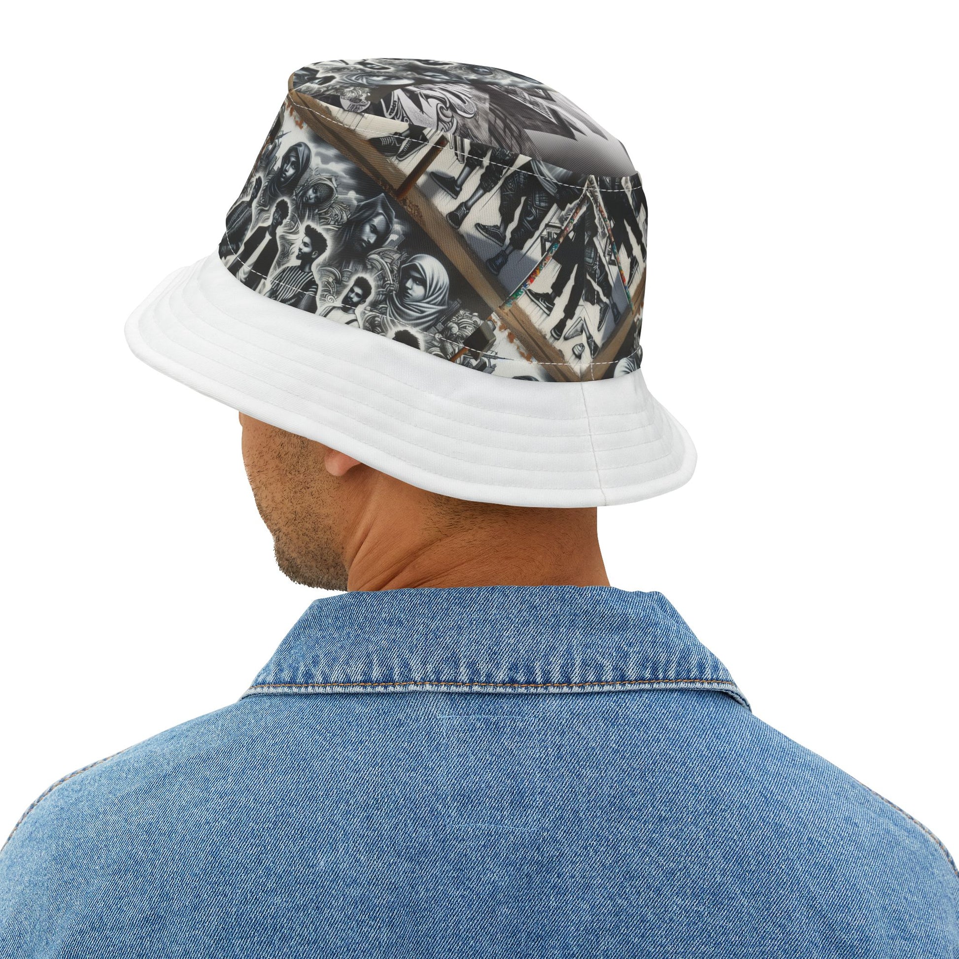 CKL Streetwear 1 Bucket Hat (AOP) - Premium Hats from Craftklart.store - Just $18.55! Shop now at Craftklart.store