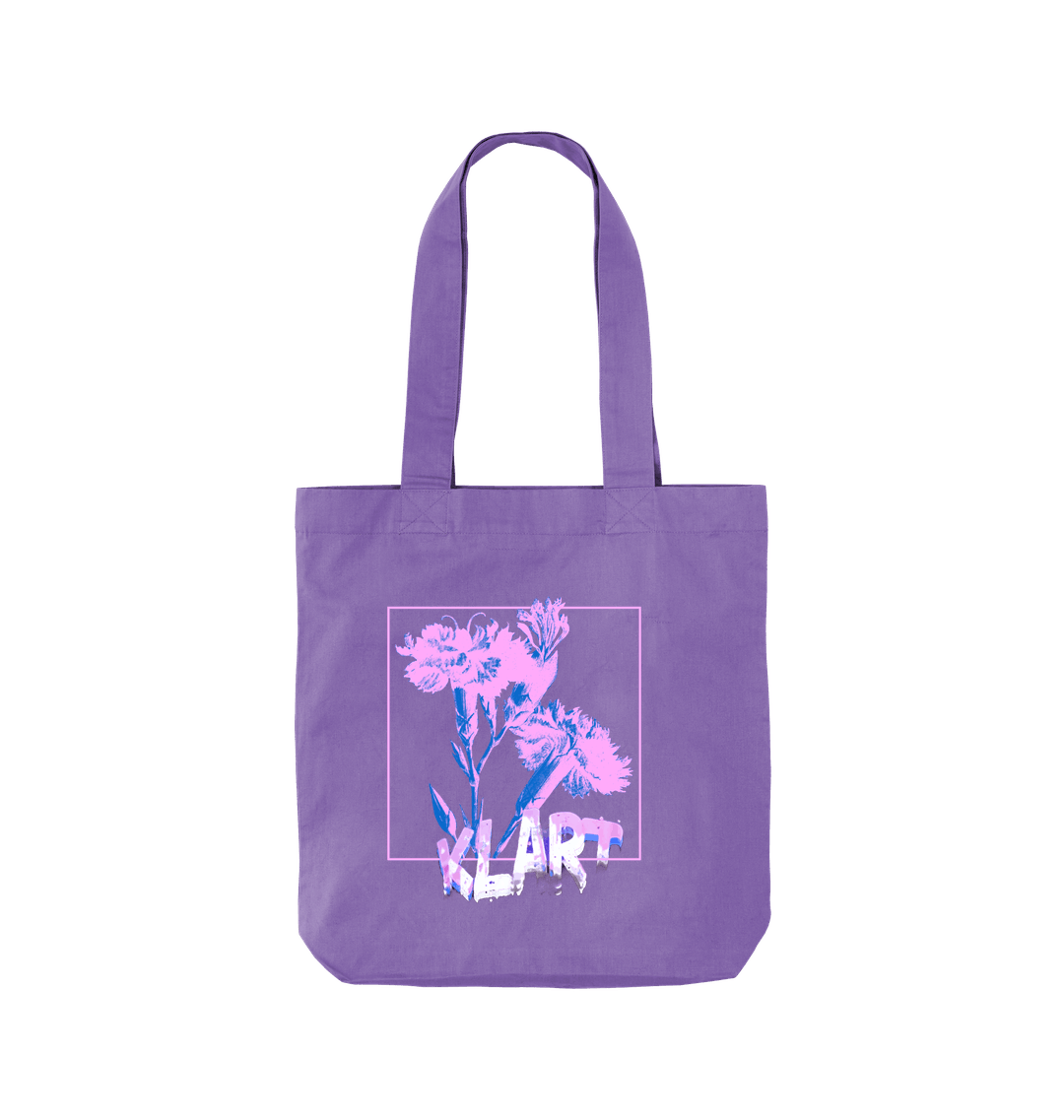 Violet Printed Bag Front