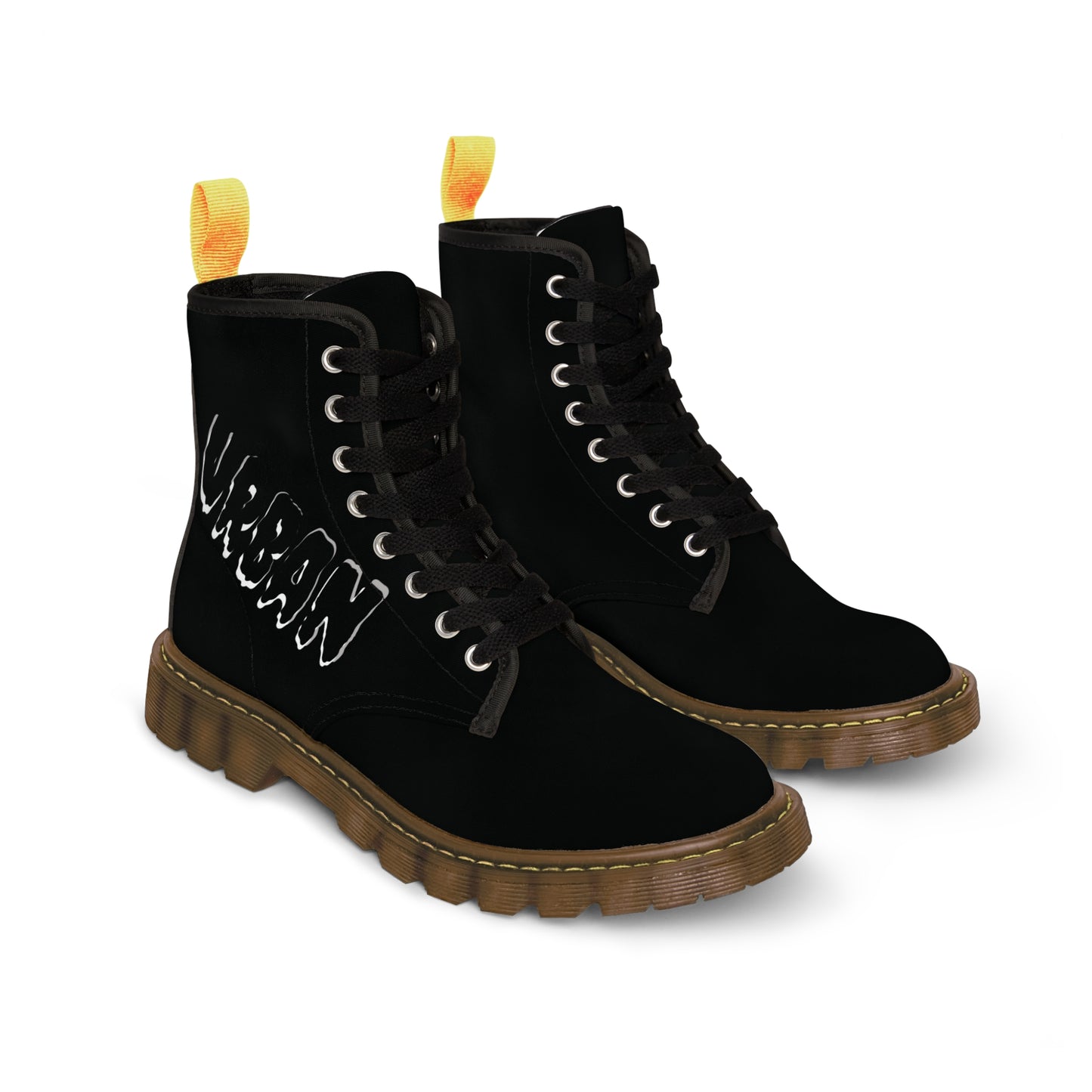 Men's  Black Urban Canvas Boots - Premium Shoes from Craftklart.store - Just $79.99! Shop now at Craftklart.store