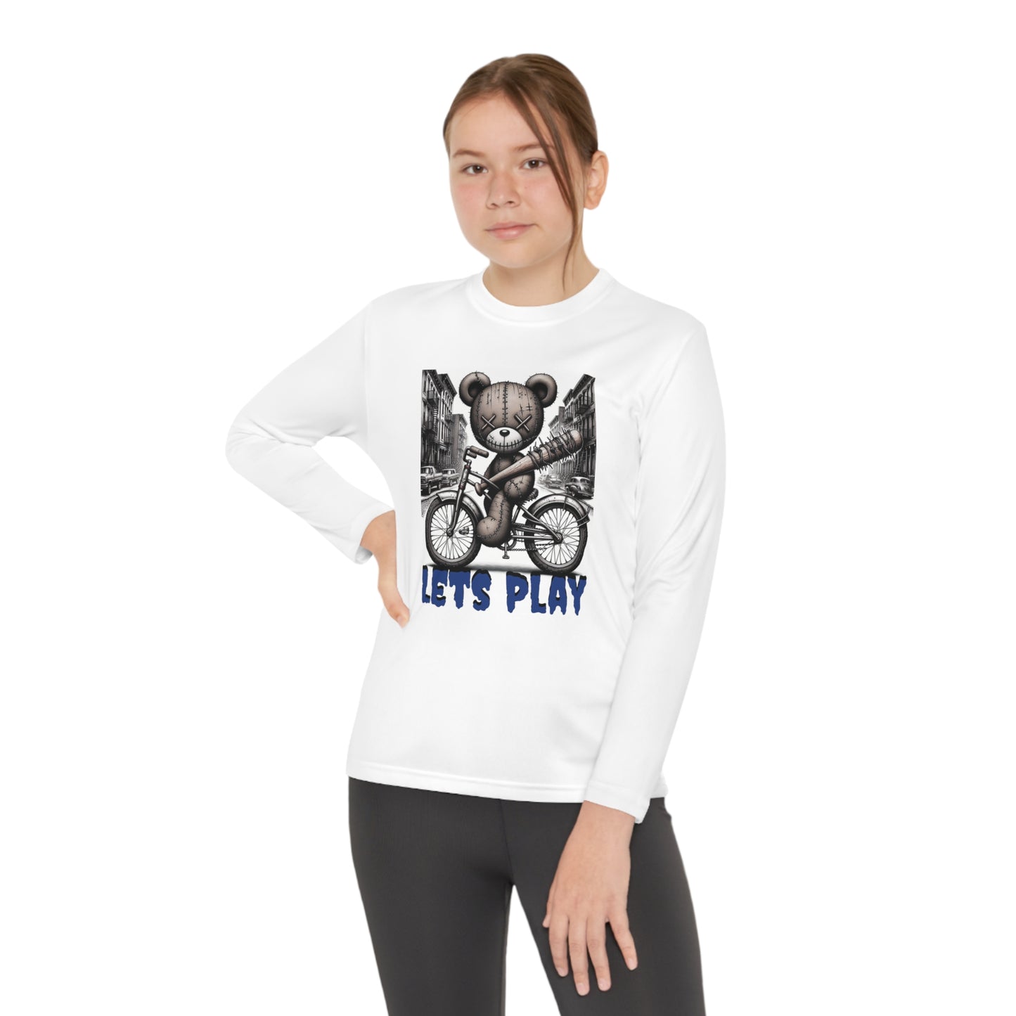 Lets Play Youth Long Sleeve Competitor Tee - Premium Kids clothes from Craftklart.store - Just $20.51! Shop now at Craftklart.store