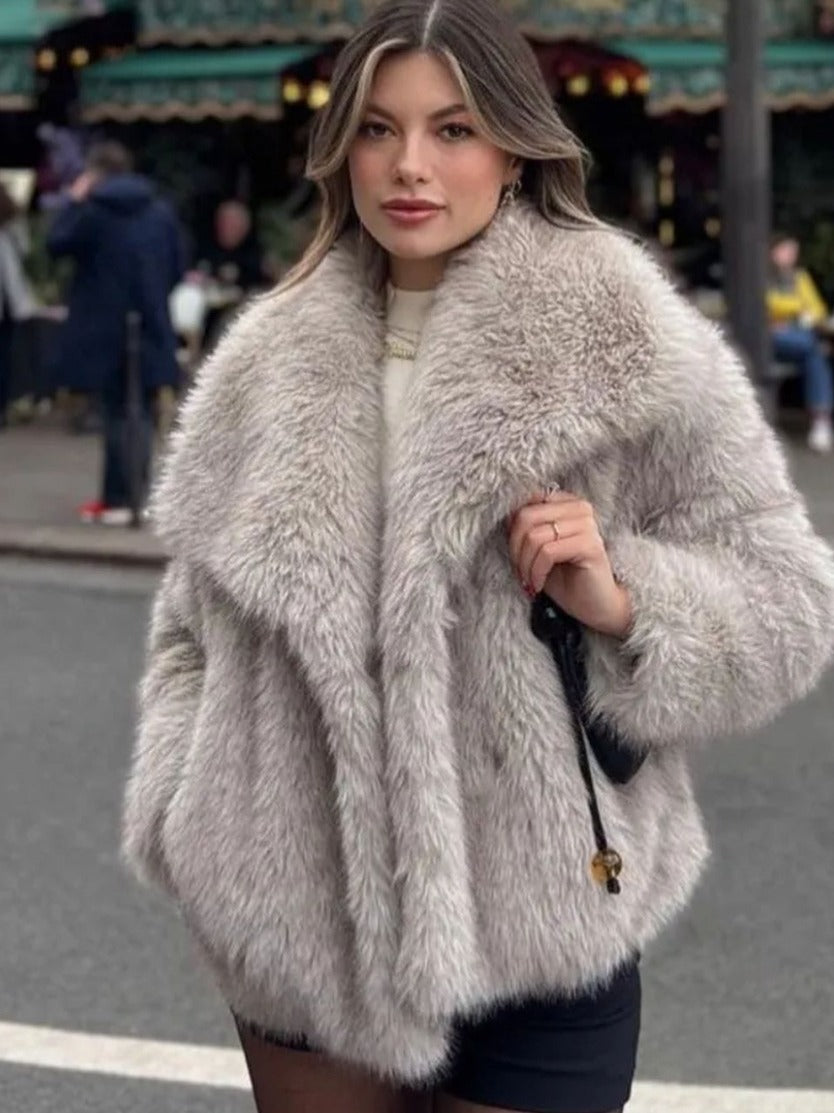 Urban Girl Plush Winter Coat - Craftklart.store