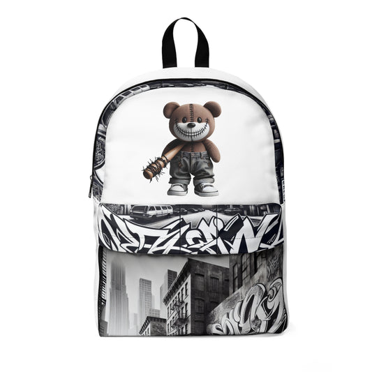 Urban Bear Unisex Classic Backpack - Premium Backpack from Craftklart.store - Just $40! Shop now at Craftklart.store