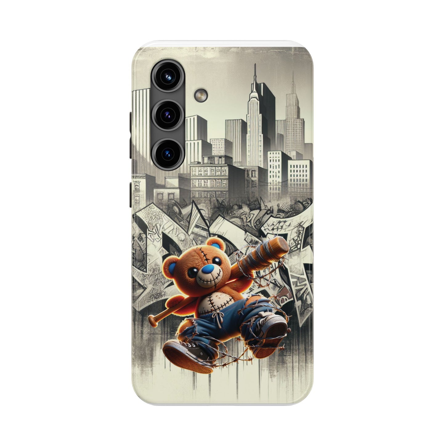 Urban City Bear Tough Phone Cases - Premium Phone Case from Craftklart.store - Just $13.68! Shop now at Craftklart.store