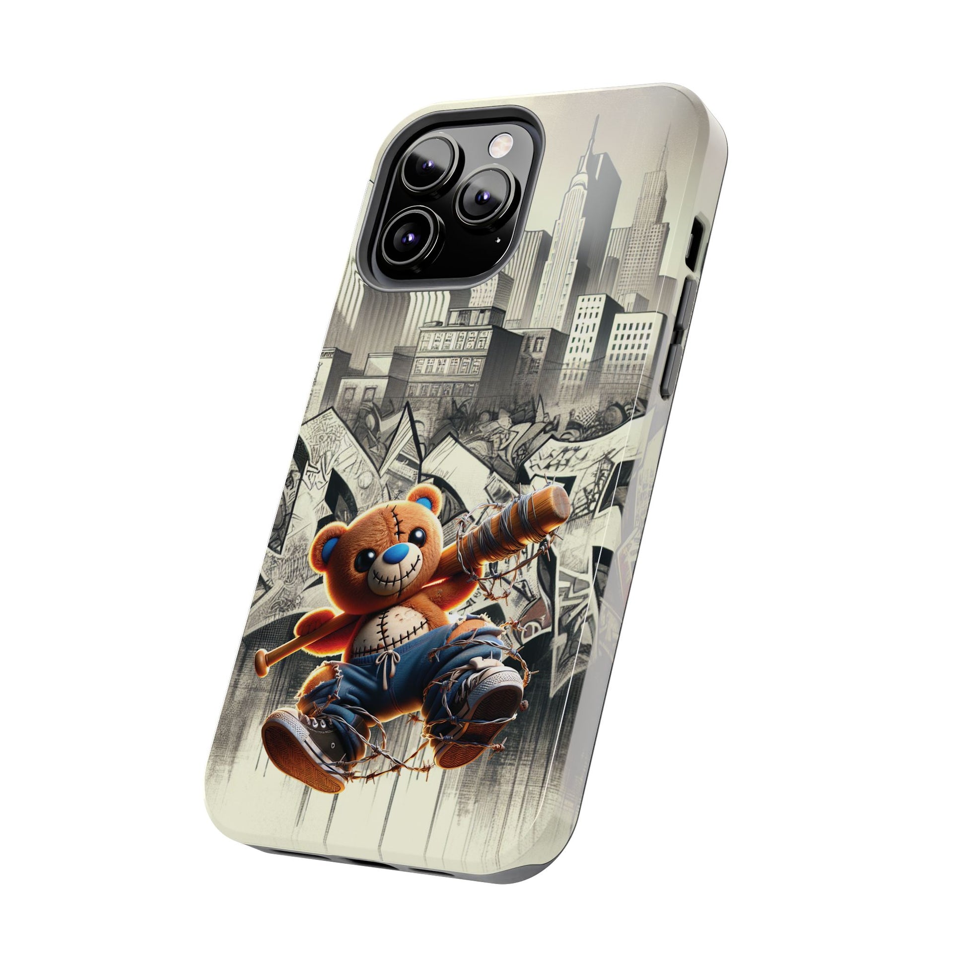 Urban City Bear Tough Phone Cases - Premium Phone Case from Craftklart.store - Just $13.68! Shop now at Craftklart.store