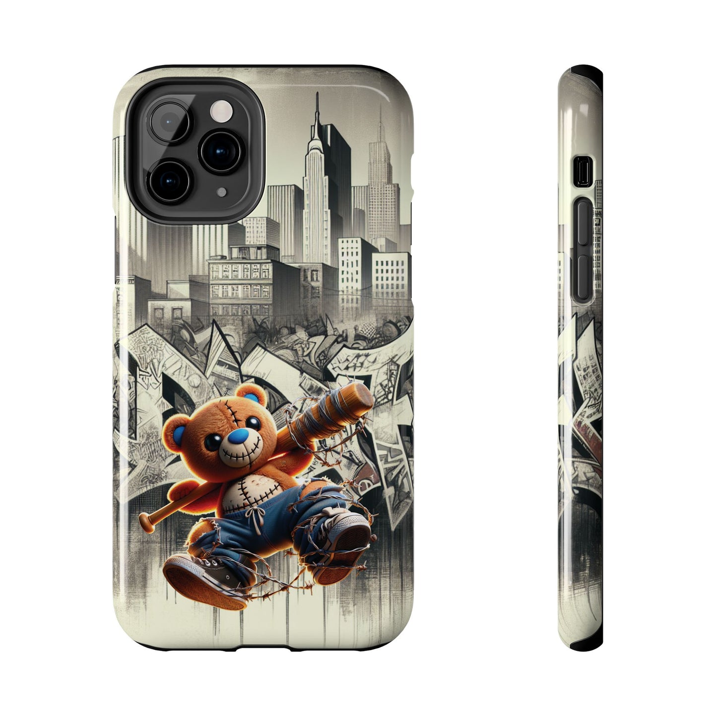 Urban City Bear Tough Phone Cases - Premium Phone Case from Craftklart.store - Just $13.68! Shop now at Craftklart.store