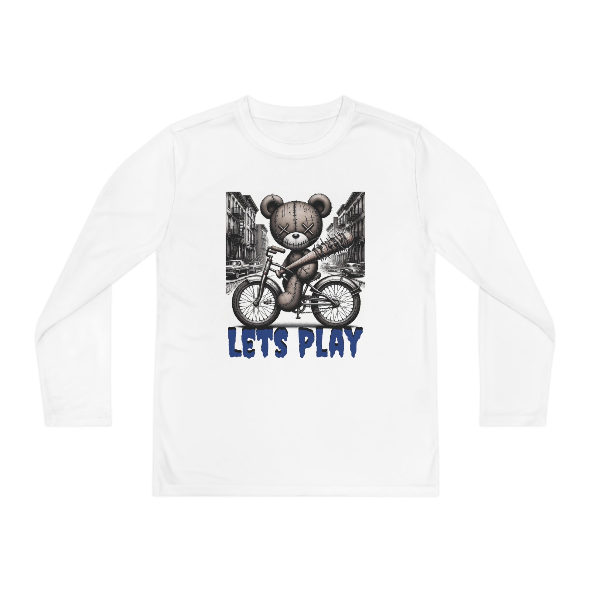 Lets Play Youth Long Sleeve Competitor Tee - Premium Kids clothes from Craftklart.store - Just $20.51! Shop now at Craftklart.store