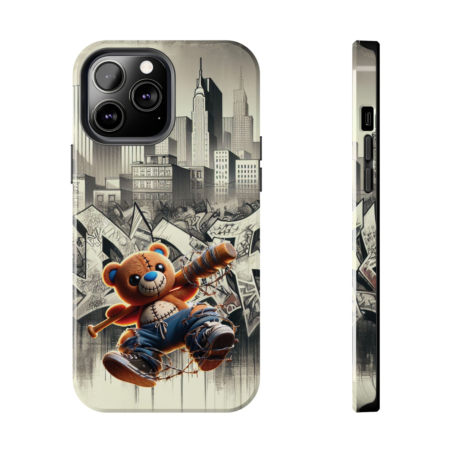 Urban City Bear Tough Phone Cases - Premium Phone Case from Craftklart.store - Just $13.68! Shop now at Craftklart.store