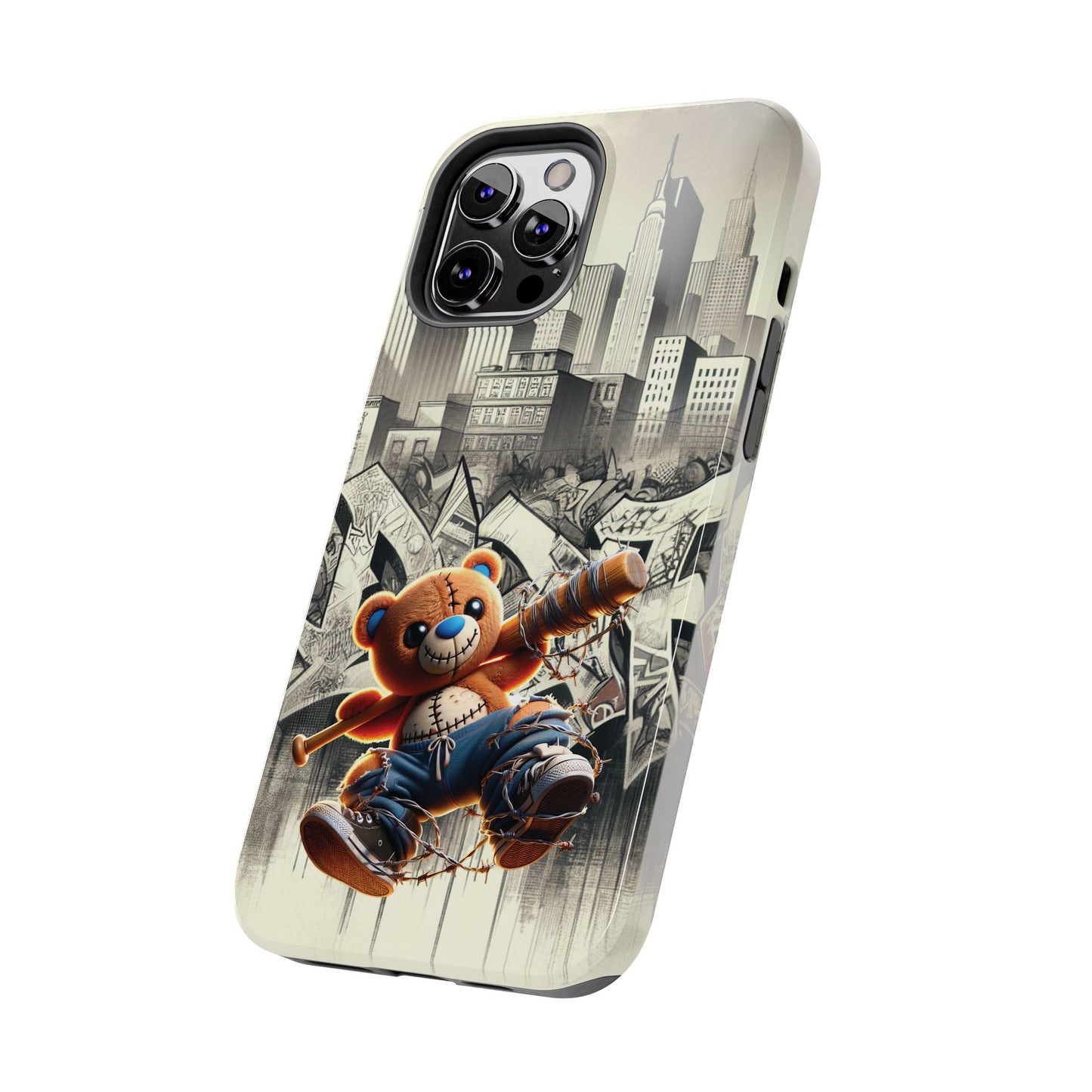 Urban City Bear Tough Phone Cases - Premium Phone Case from Craftklart.store - Just $13.68! Shop now at Craftklart.store