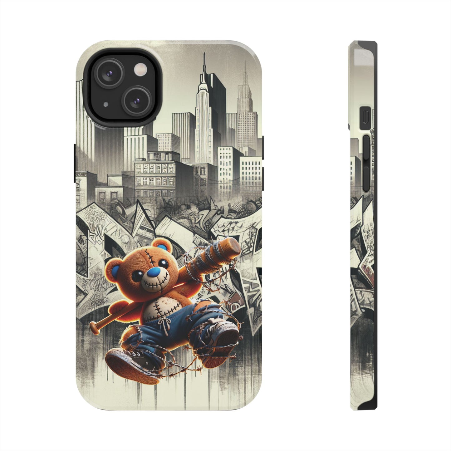 Urban City Bear Tough Phone Cases - Premium Phone Case from Craftklart.store - Just $13.68! Shop now at Craftklart.store