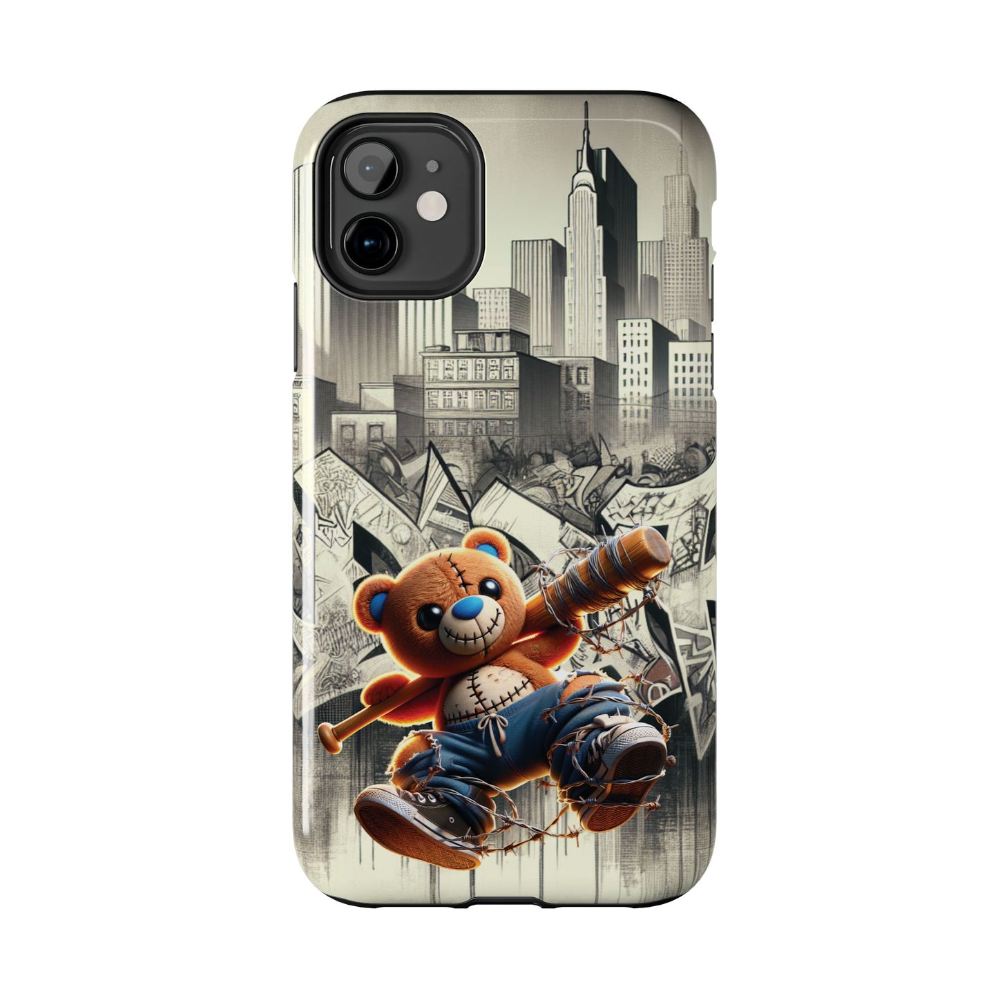 Urban City Bear Tough Phone Cases - Premium Phone Case from Craftklart.store - Just $13.68! Shop now at Craftklart.store