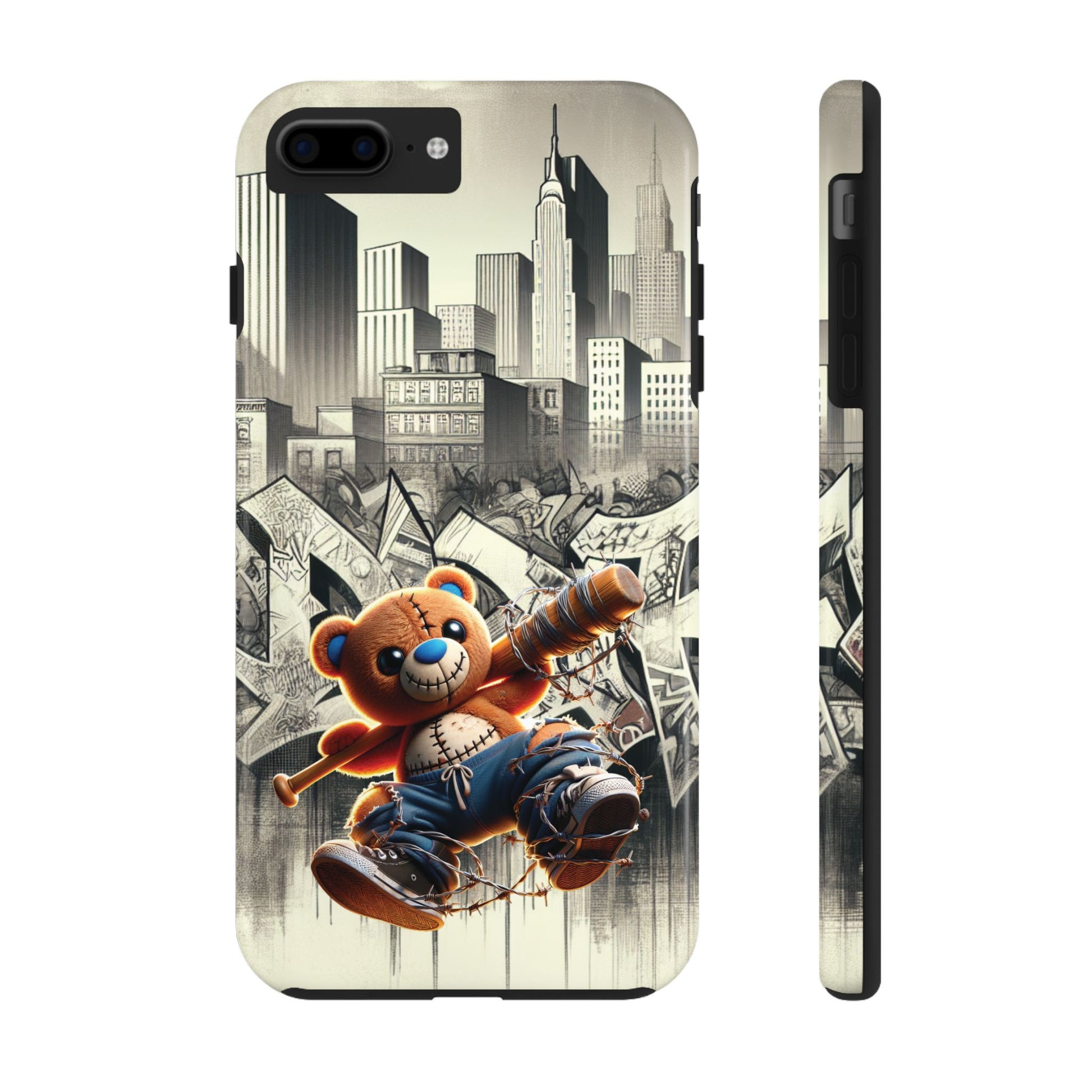 Urban City Bear Tough Phone Cases - Premium Phone Case from Craftklart.store - Just $13.68! Shop now at Craftklart.store