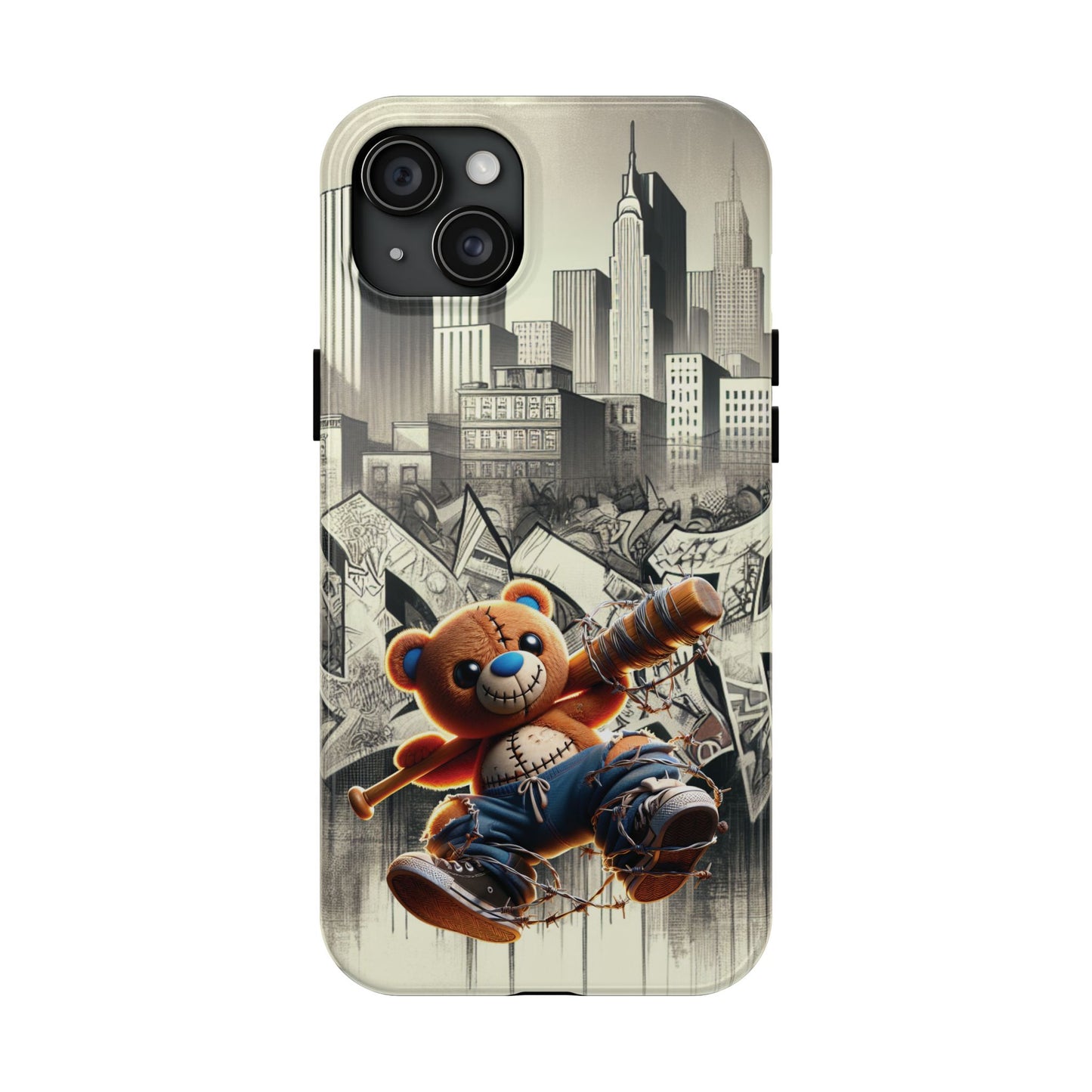 Urban City Bear Tough Phone Cases - Premium Phone Case from Craftklart.store - Just $13.68! Shop now at Craftklart.store