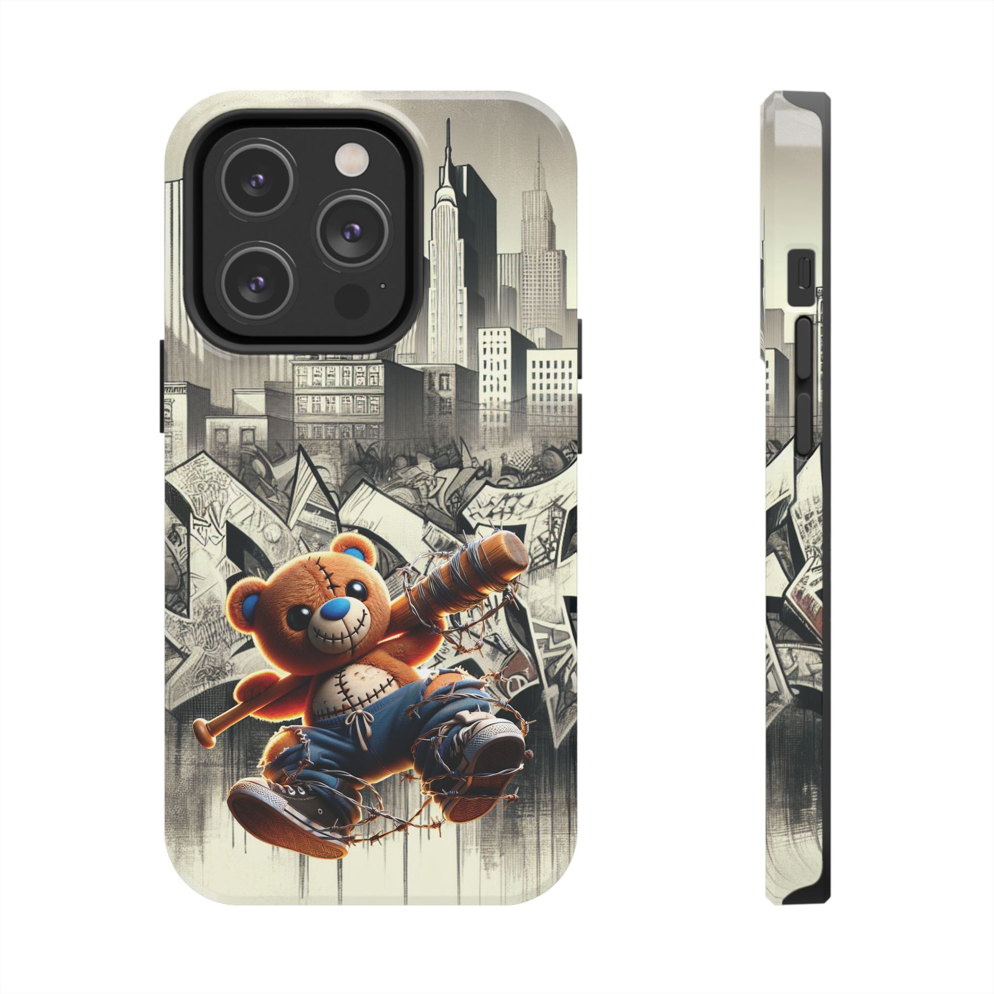 Urban City Bear Tough Phone Cases - Premium Phone Case from Craftklart.store - Just $13.68! Shop now at Craftklart.store