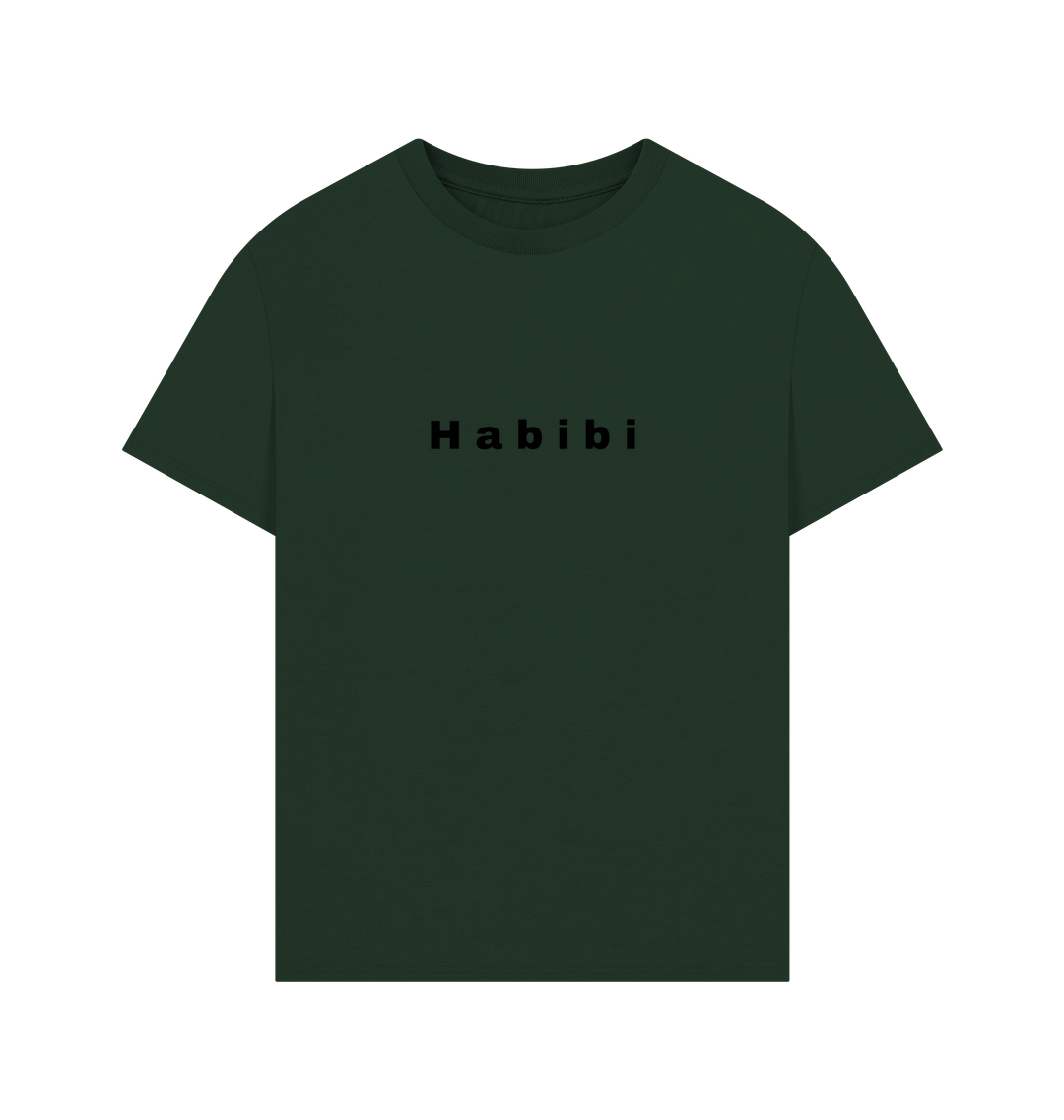 Men’s oversize Organic Cotton T Shirt, Riyadh theme on rear print - Premium T-Shirt from Craftklart.store - Just $33! Shop now at Craftklart.store