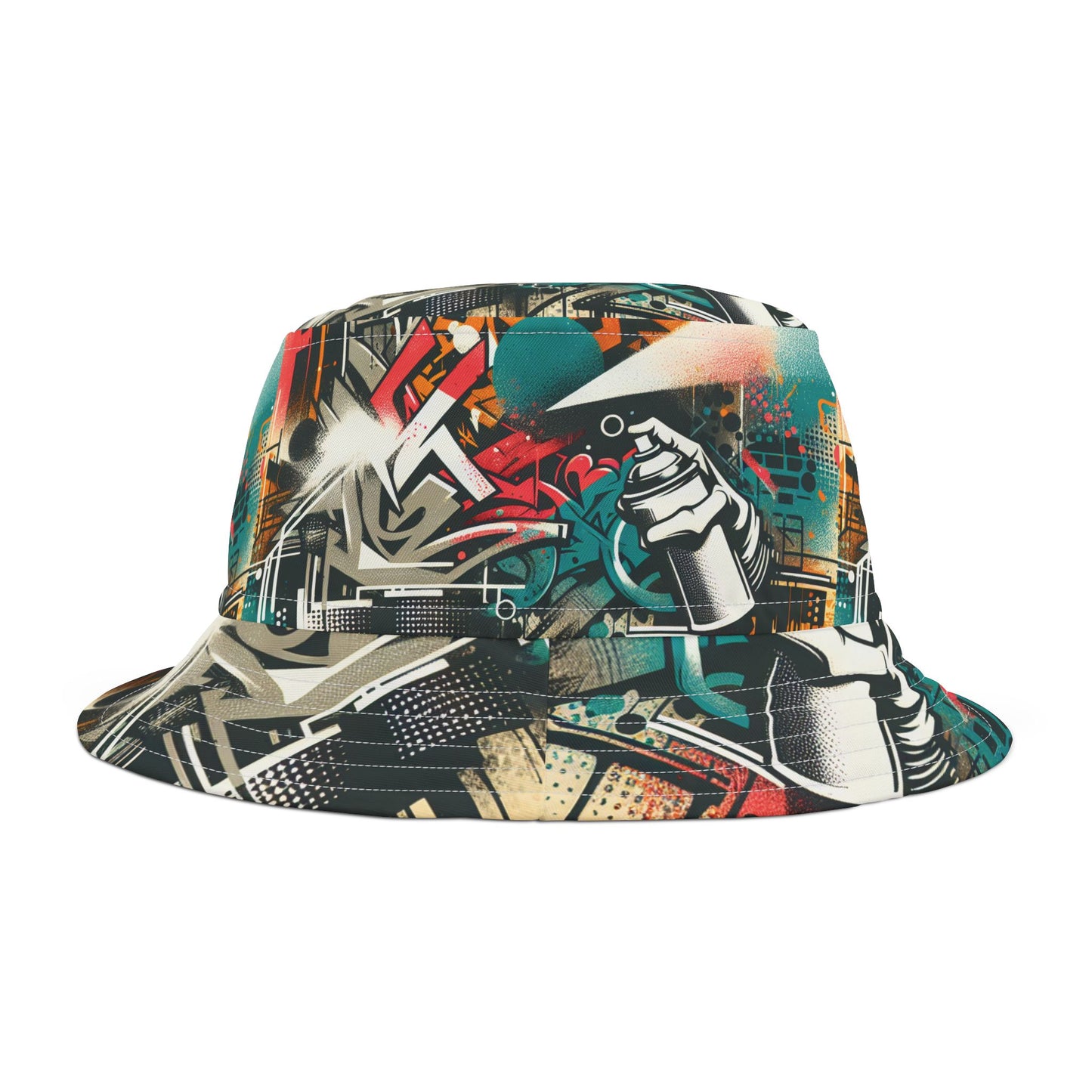 CKL Streetwear 2 Bucket Hat (AOP) - Premium Hats from Craftklart.store - Just $18.55! Shop now at Craftklart.store