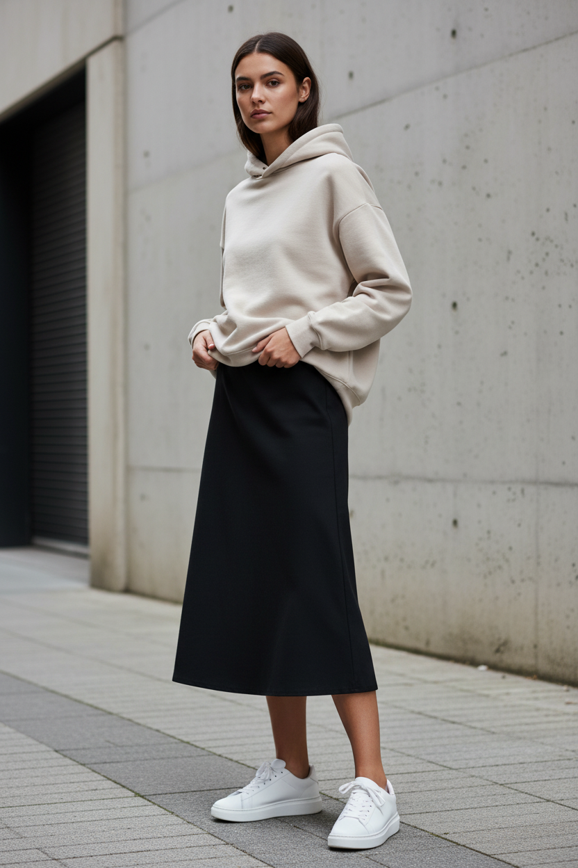 Quiet Knit Maxi Skirt