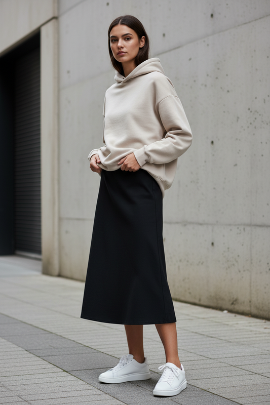 Quiet Knit Maxi Skirt