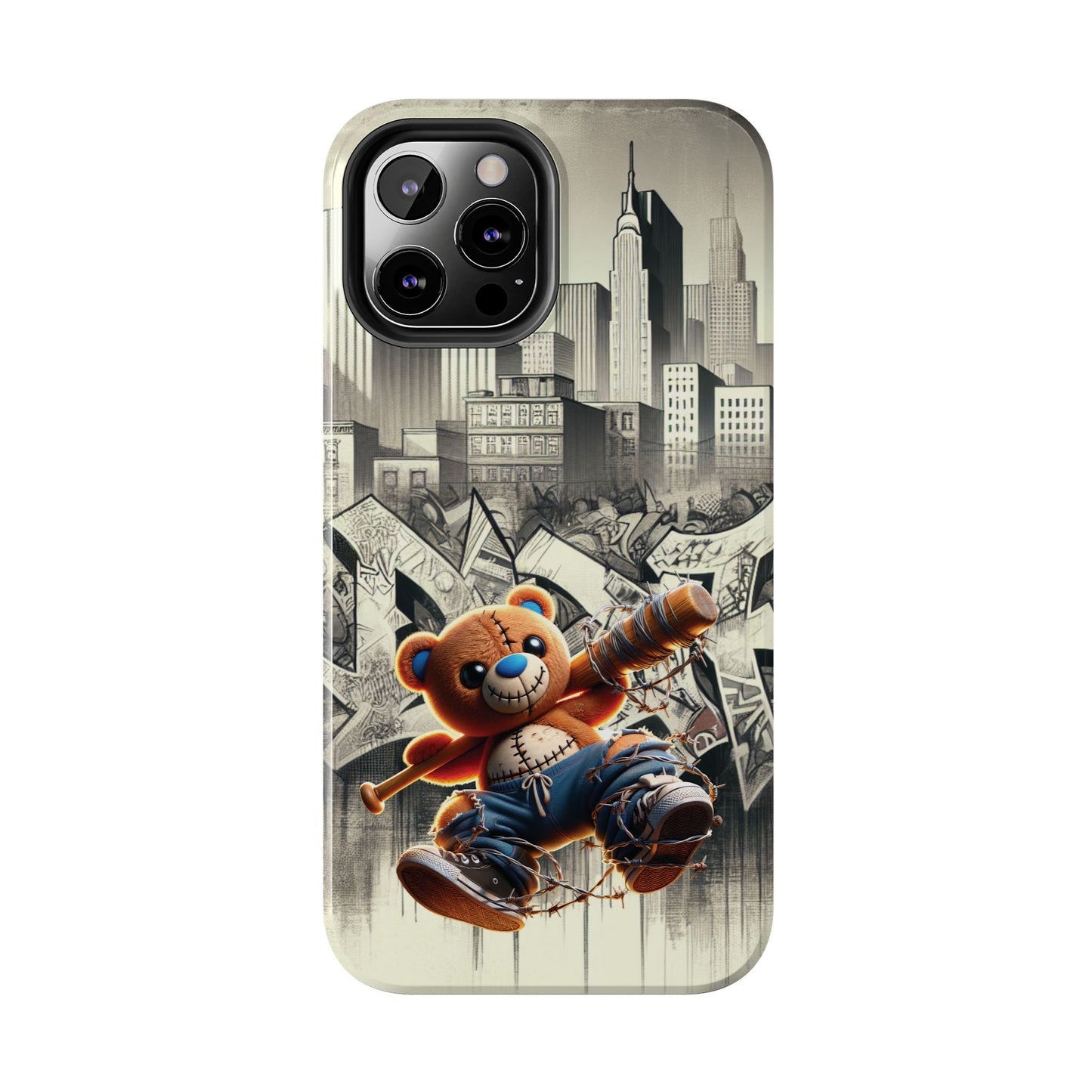 Urban City Bear Tough Phone Cases - Premium Phone Case from Craftklart.store - Just $13.68! Shop now at Craftklart.store