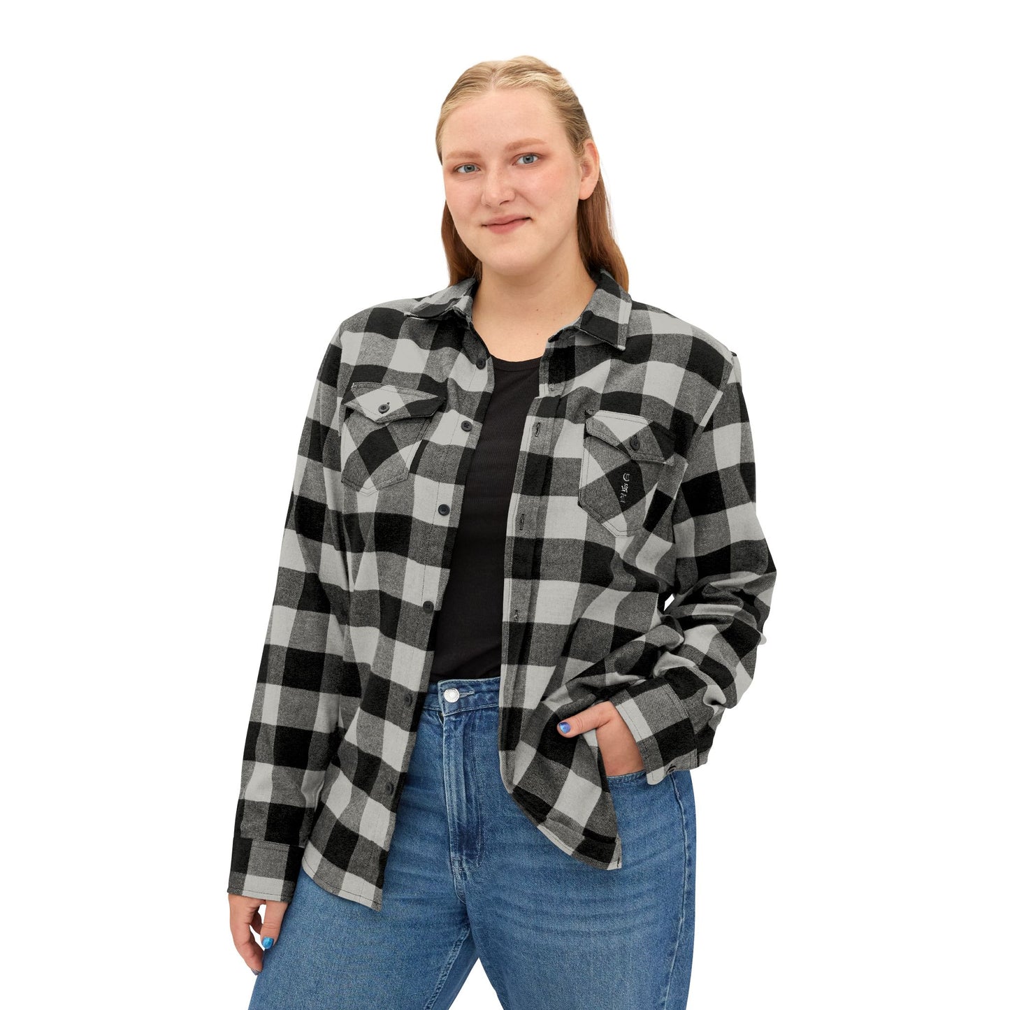 CKL Custom Flannel Shirt - Premium Long-sleeve from Printify - Just $73.61! Shop now at Craftklart.store