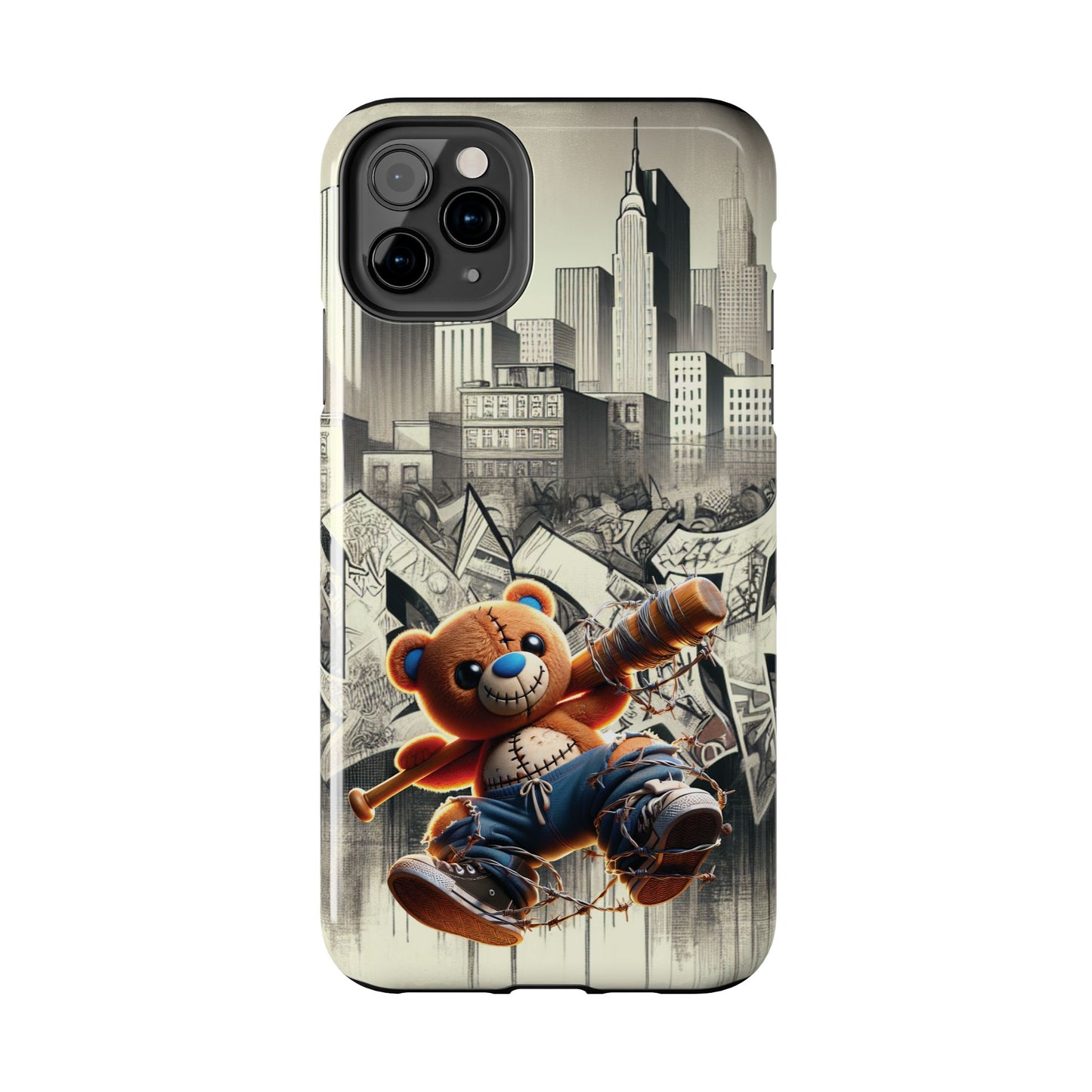 Urban City Bear Tough Phone Cases - Premium Phone Case from Craftklart.store - Just $13.68! Shop now at Craftklart.store