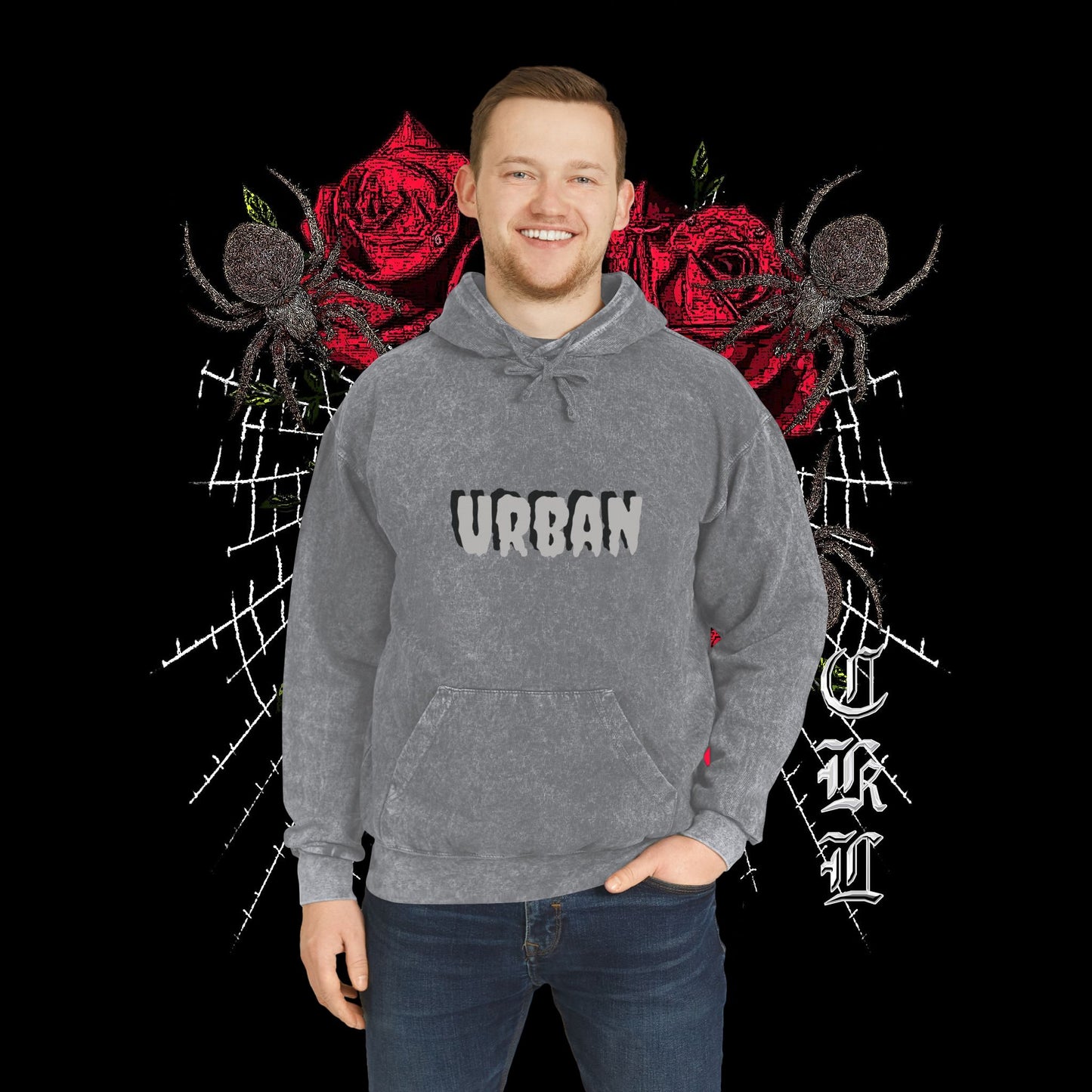 Streetwear Urban  Mineral Wash Hoodie - Premium Hoodie from Craftklart.store - Just $59! Shop now at Craftklart.store