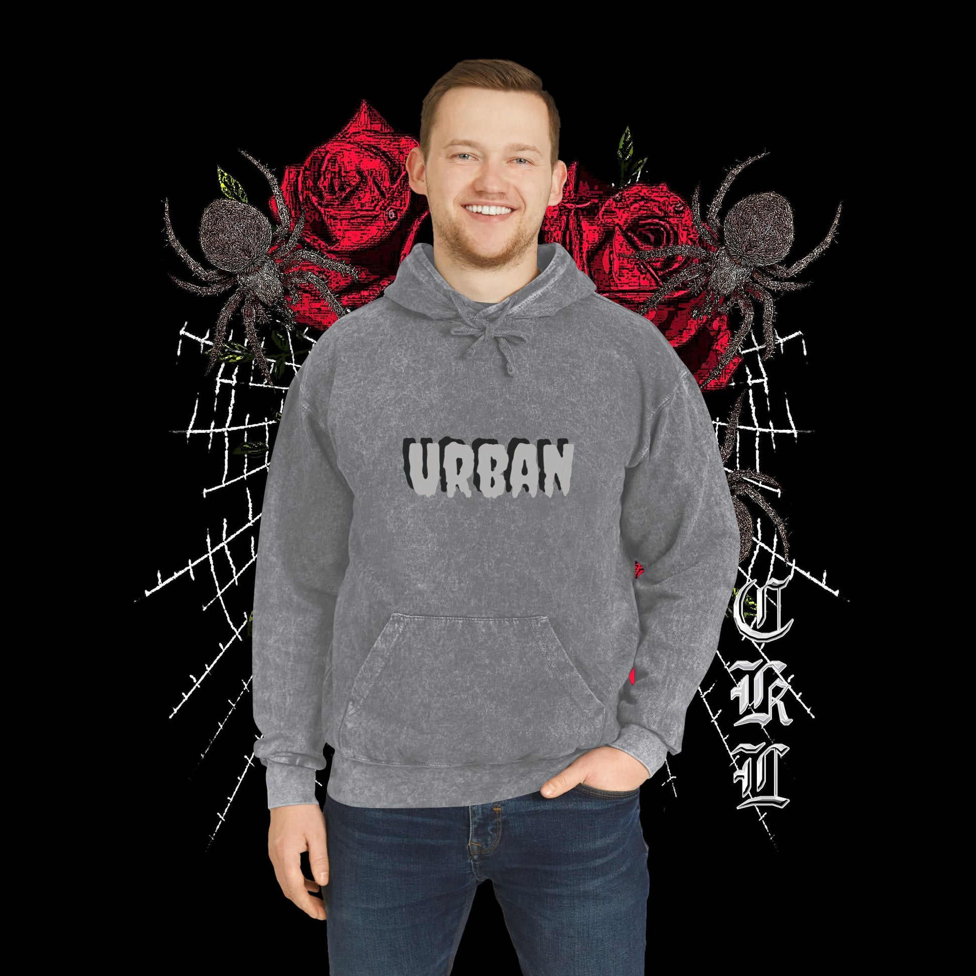 Streetwear Urban  Mineral Wash Hoodie - Premium Hoodie from Craftklart.store - Just $59! Shop now at Craftklart.store