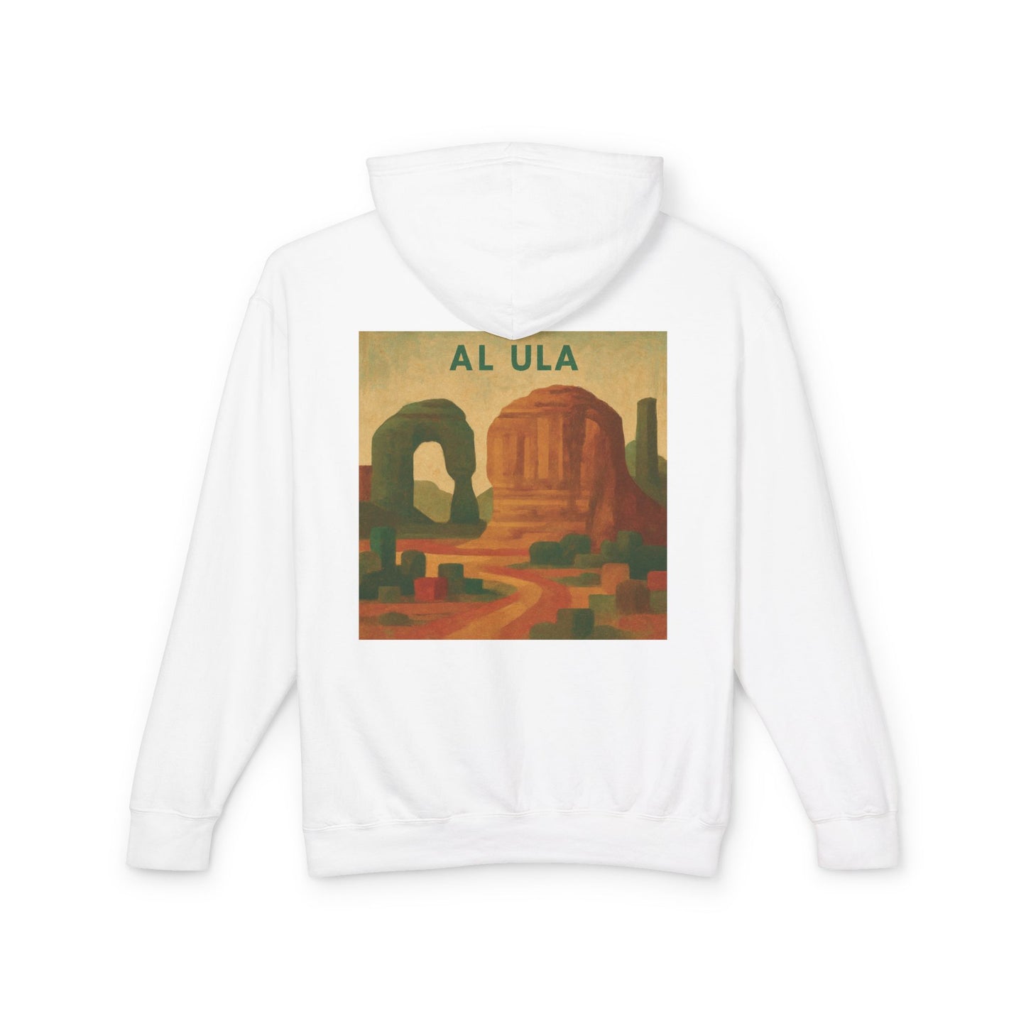Saudi Arabia Lightweight Hooded Sweatshirt - Premium Hoodie from Printify - Just $48.41! Shop now at Craftklart.store
