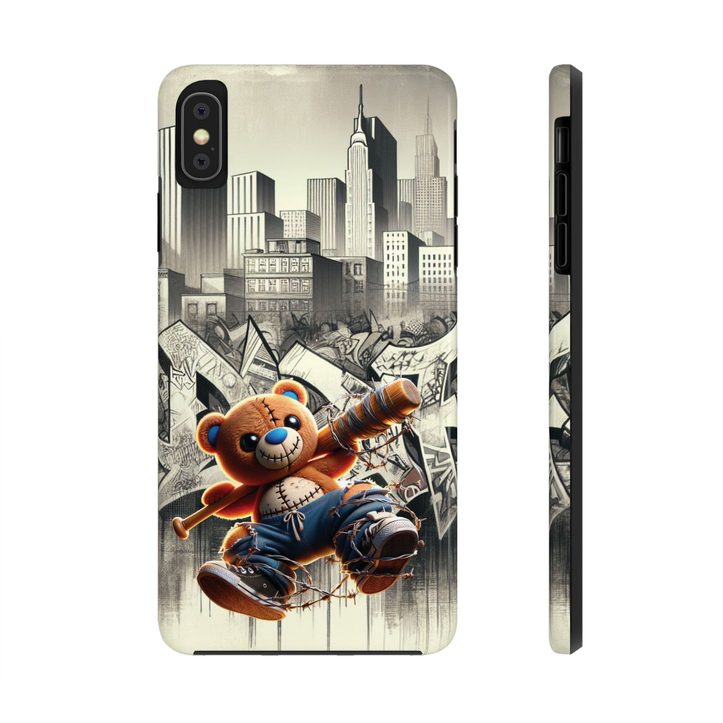 Urban City Bear Tough Phone Cases - Premium Phone Case from Craftklart.store - Just $13.68! Shop now at Craftklart.store