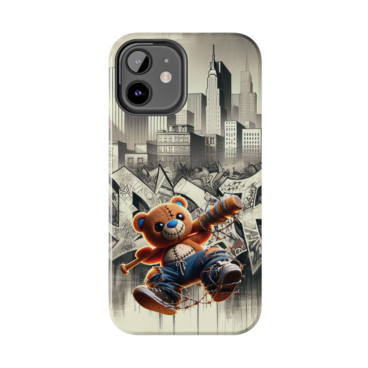 Urban City Bear Tough Phone Cases - Premium Phone Case from Craftklart.store - Just $13.68! Shop now at Craftklart.store