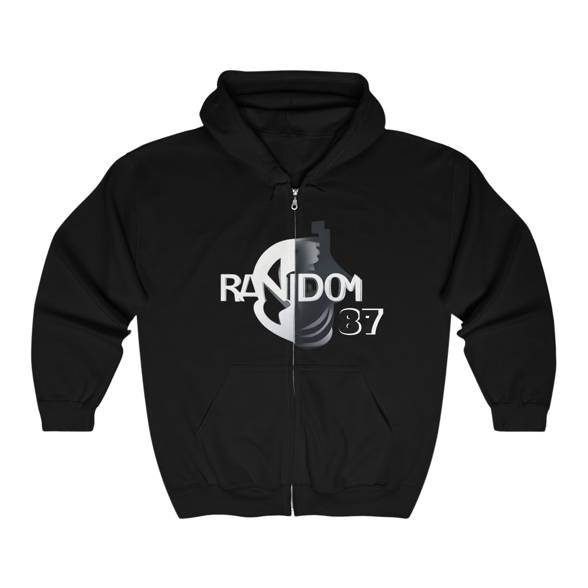 Random 87 Unisex Heavy Blend™ Full Zip Hooded Sweatshirt - Premium Hoodie from Craftklart.store - Just $26.06! Shop now at Craftklart.store