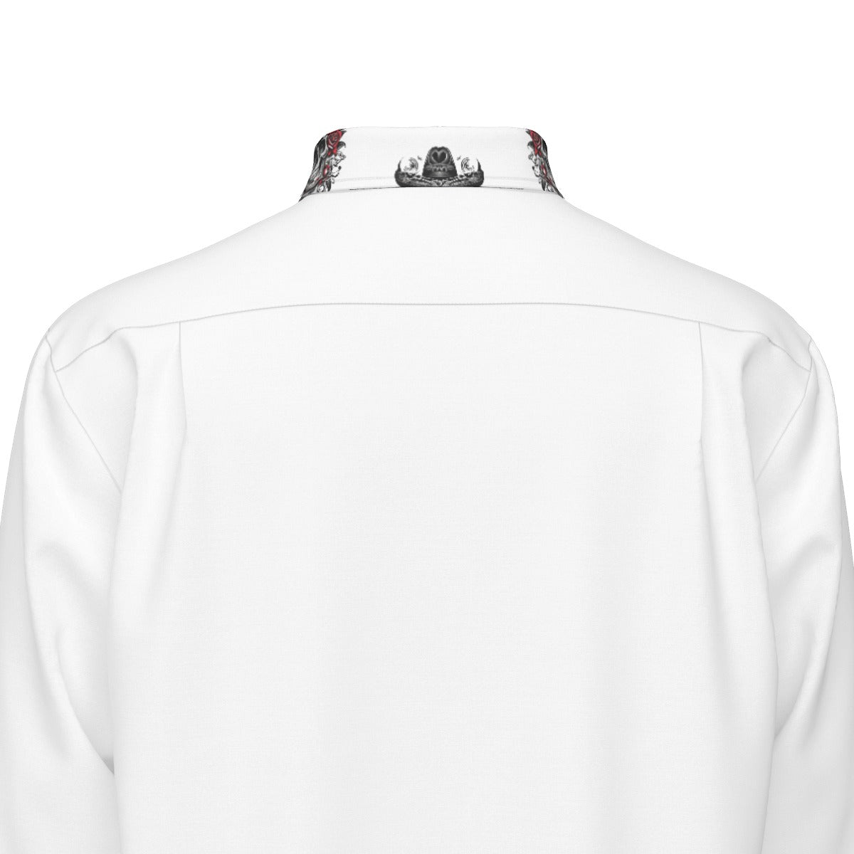 CKL Contrast Wanted Men's Long Sleeve Shirt - Premium Shirt from Craftklart.store - Just $68.96! Shop now at Craftklart.store