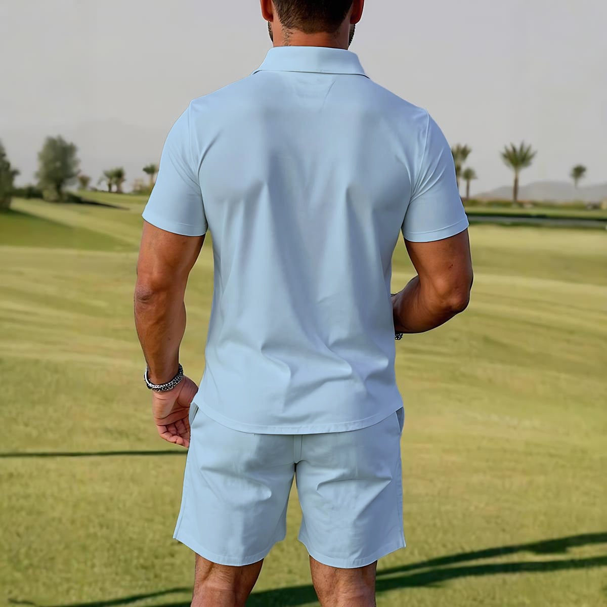 Summer Men's Polo Sportswear Set - Craftklart.store