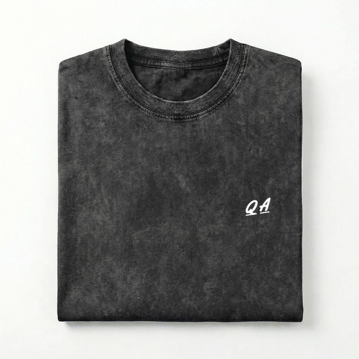 Unisex Heavyweight Washed Drop Shoulder T-Shirt|250GSM DTG -  "Urban Fashion & Streetwear | Craftklart"
