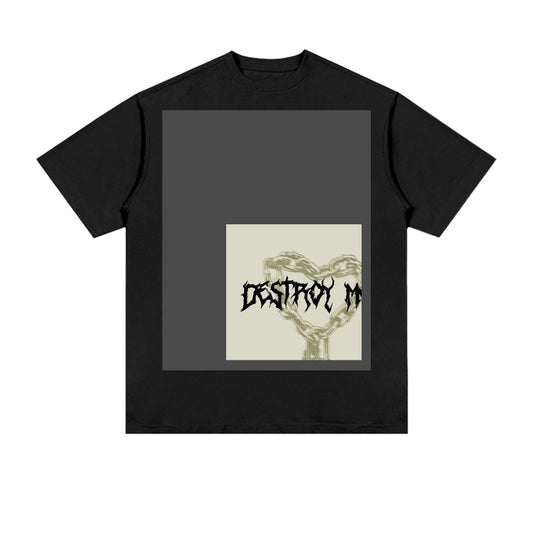 Destroy Heavyweight T-shirt | 250GMS Cotton (DTG) - Premium T-shirt from Craftklart.store - Just $17.99! Shop now at Craftklart.store