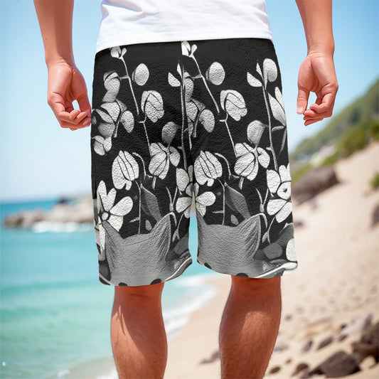 Men's Flower All-Over Print Men's Cargo Shorts - Premium Cargo Shorts from Craftklart Dropship - Just $24.99! Shop now at Craftklart.store