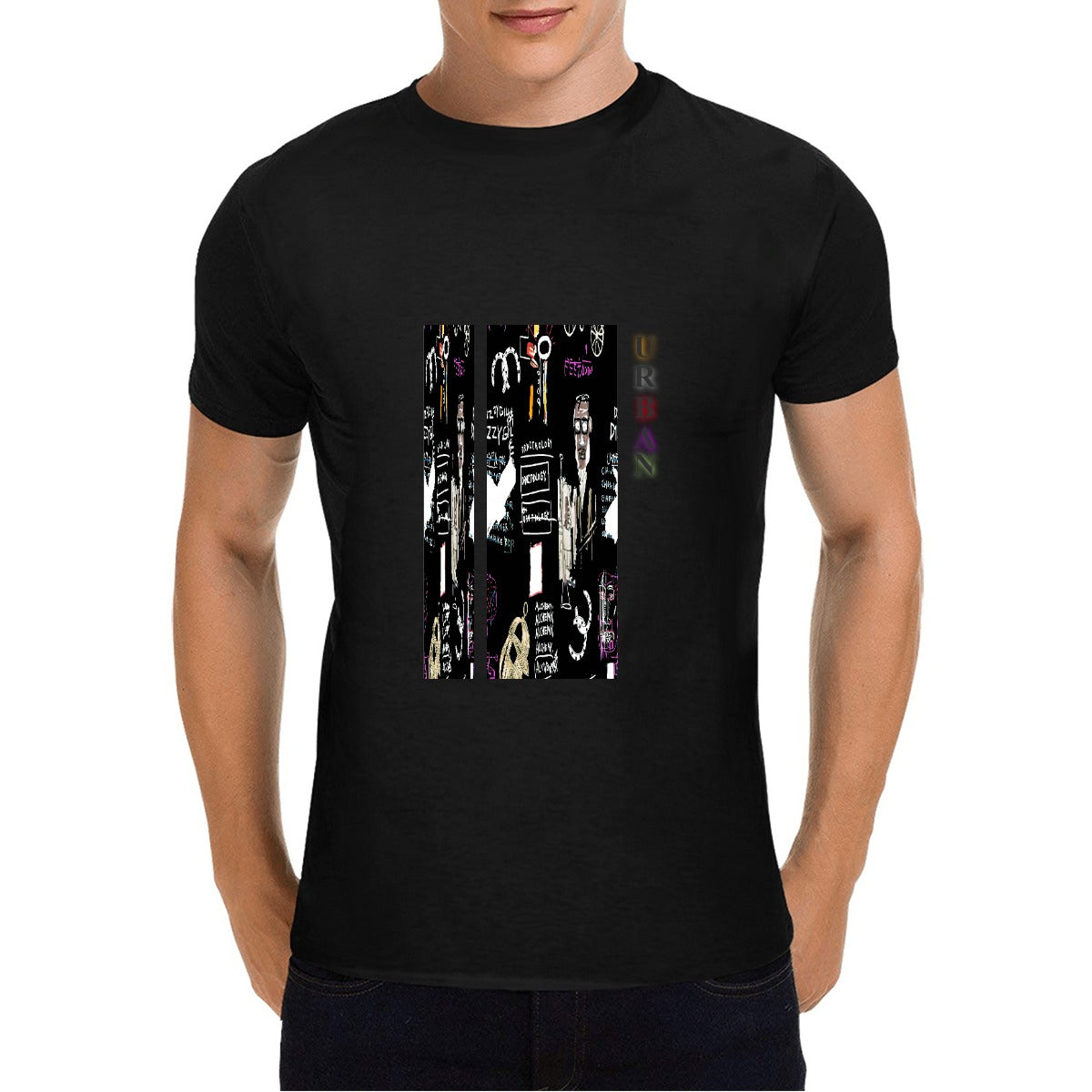 Men's  Urban T-Shirt For The USA |Cotton (DTF) - Premium T-Shirt from Craftklart.store - Just $14.37! Shop now at Craftklart.store