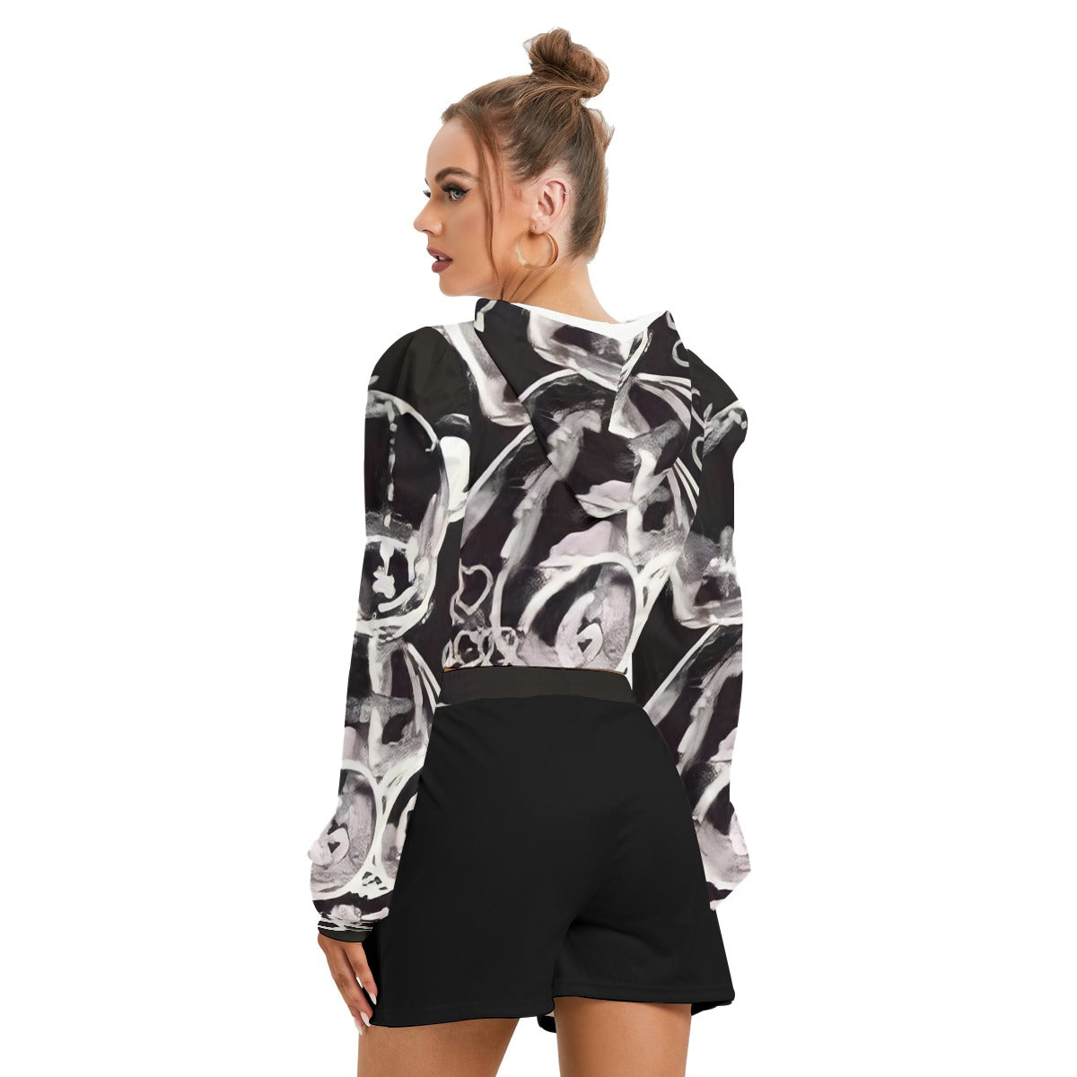 Women's Mirco 6 Fleece Hoodie And Shorts Set - Premium Hoodie from Craftklart.store - Just $59.34! Shop now at Craftklart.store