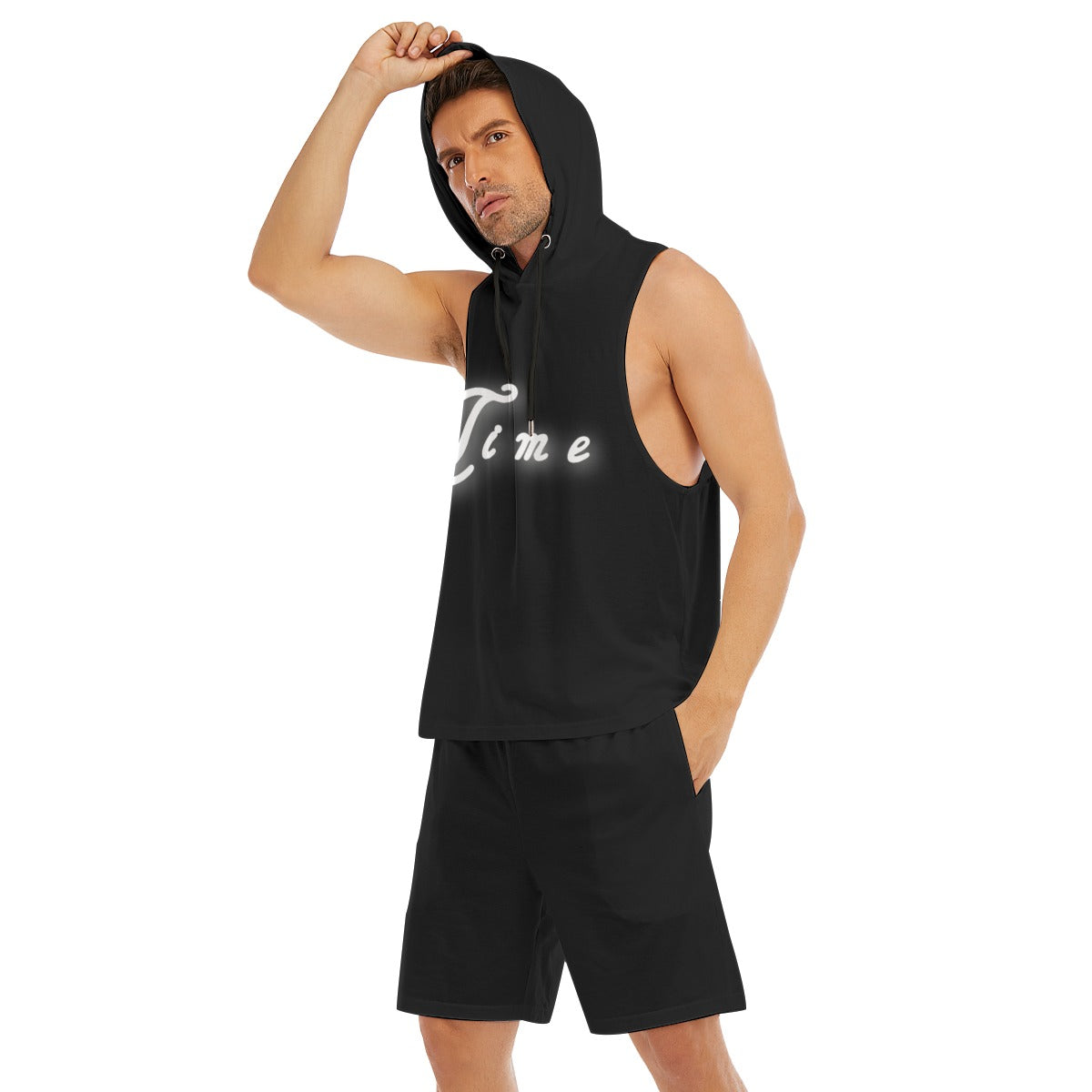 Men's Sleeveless Vest And Shorts Set - Premium Activewear from Craftklart.store - Just $32! Shop now at Craftklart.store