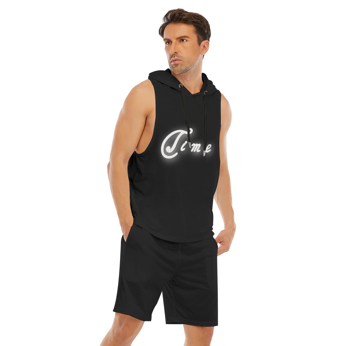 Men's Sleeveless Vest And Shorts Set - Premium Activewear from Craftklart.store - Just $32! Shop now at Craftklart.store